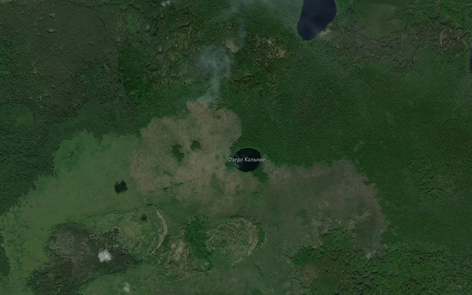 Satellite map of the Ozero Kal'noye