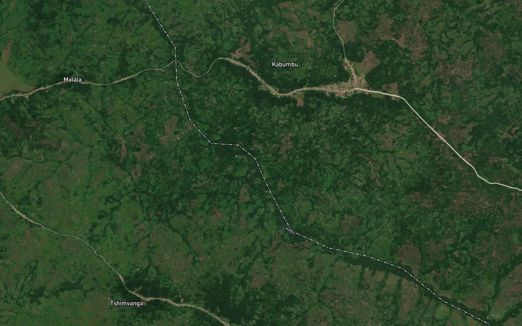 Satellite map of the Fulamai