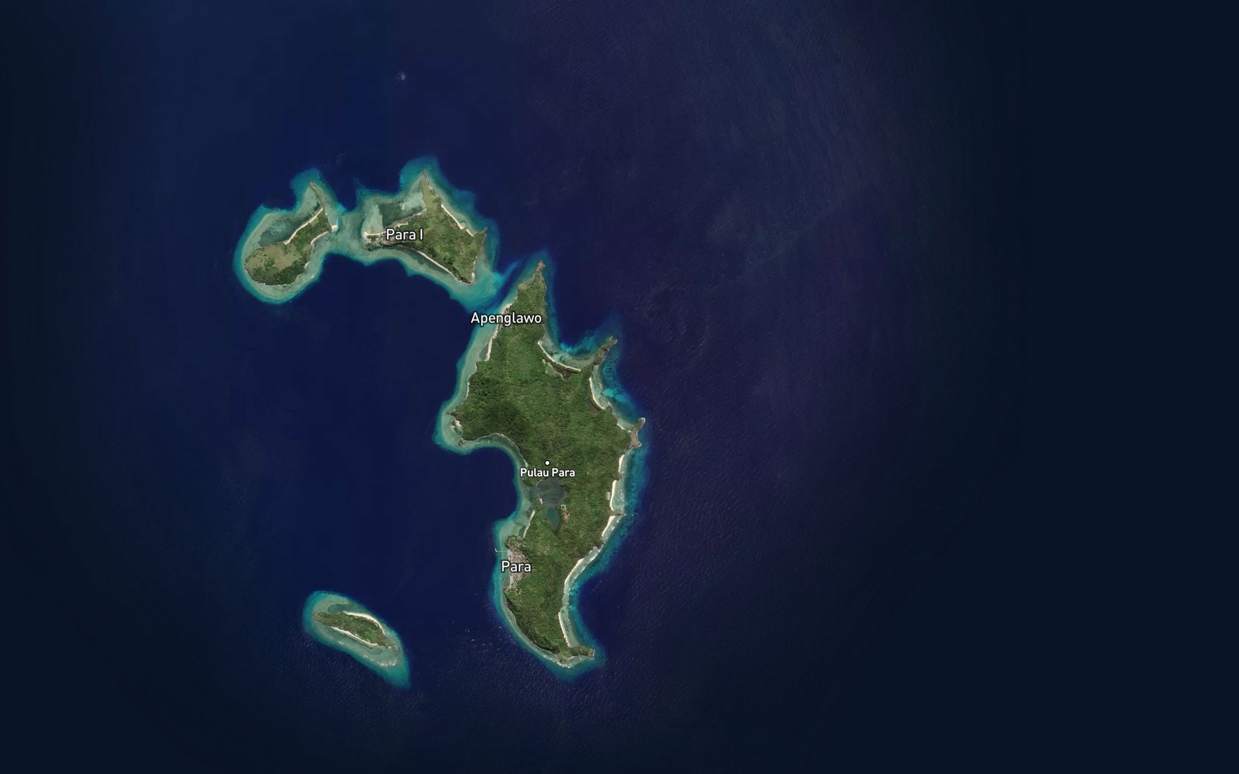 Satellite map of the Sowaeng Dano