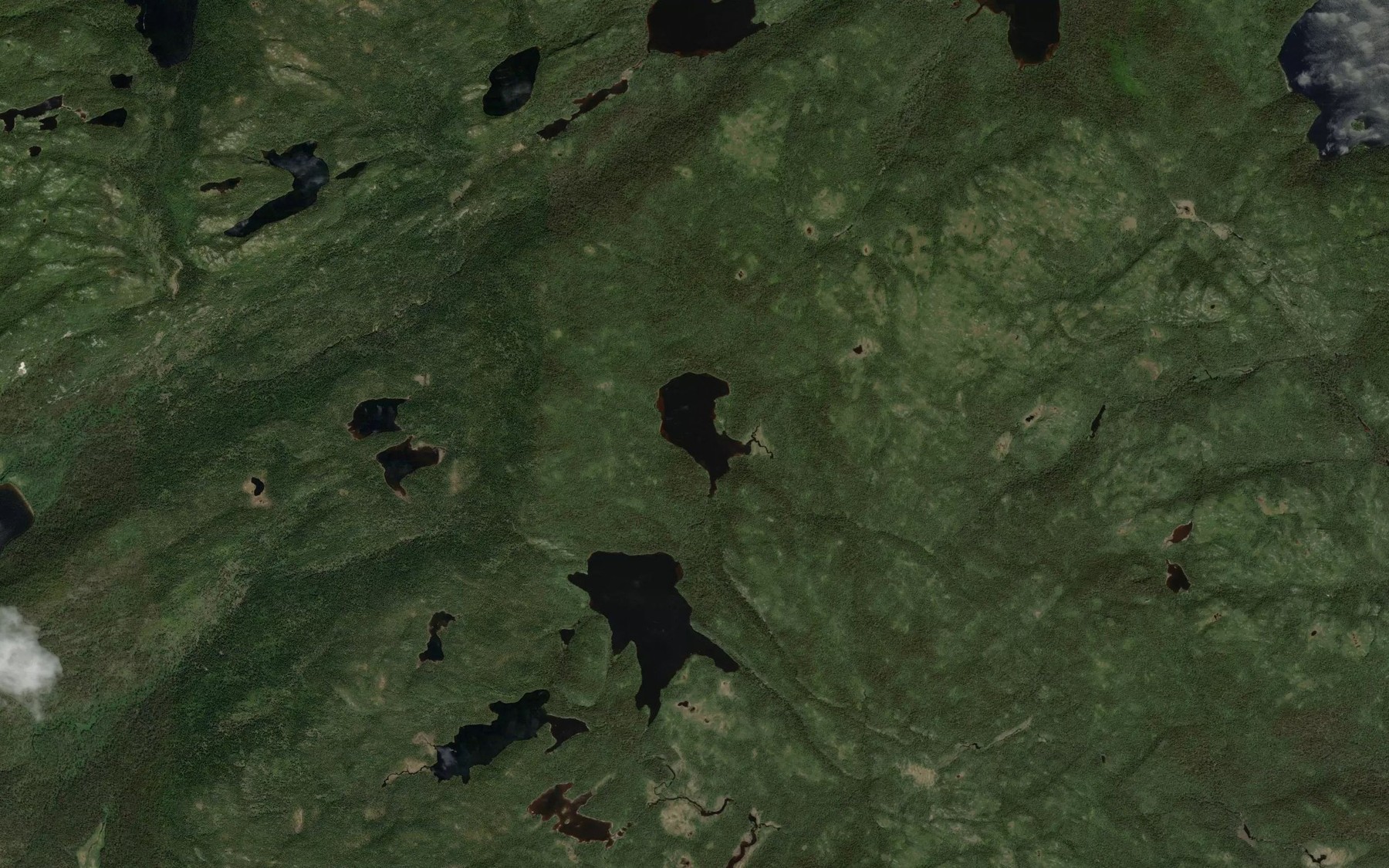 Satellite map of the Lac Misesho