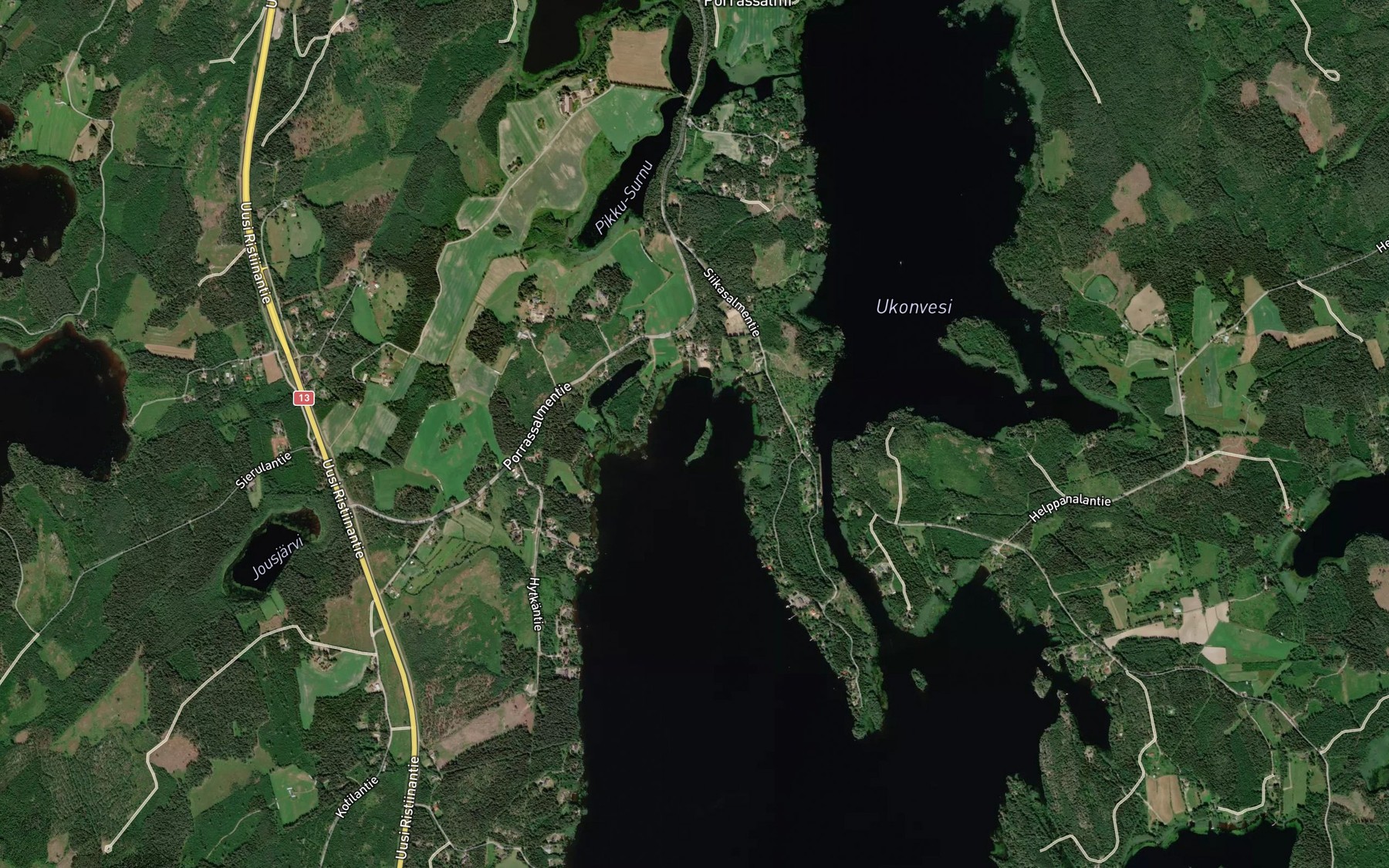 Satellite map of the Hietalahti