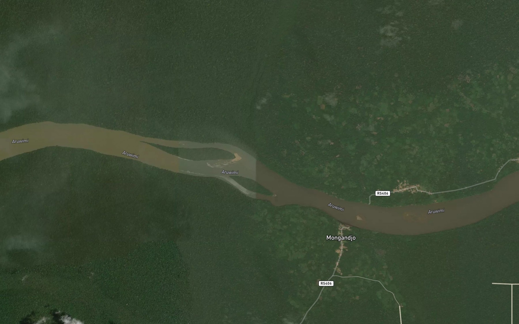 Satellite map of the Liango