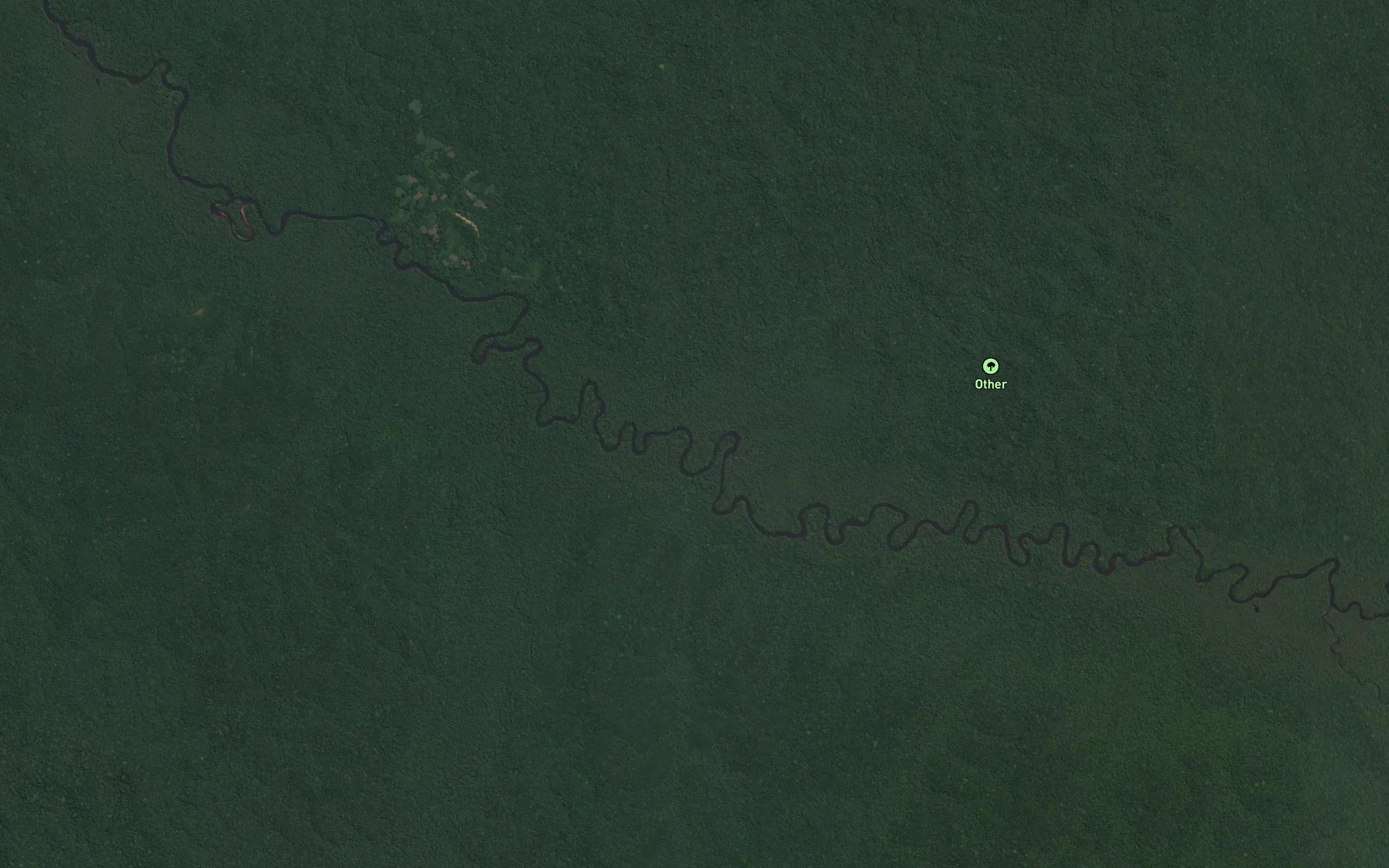 Satellite map of the Lopana