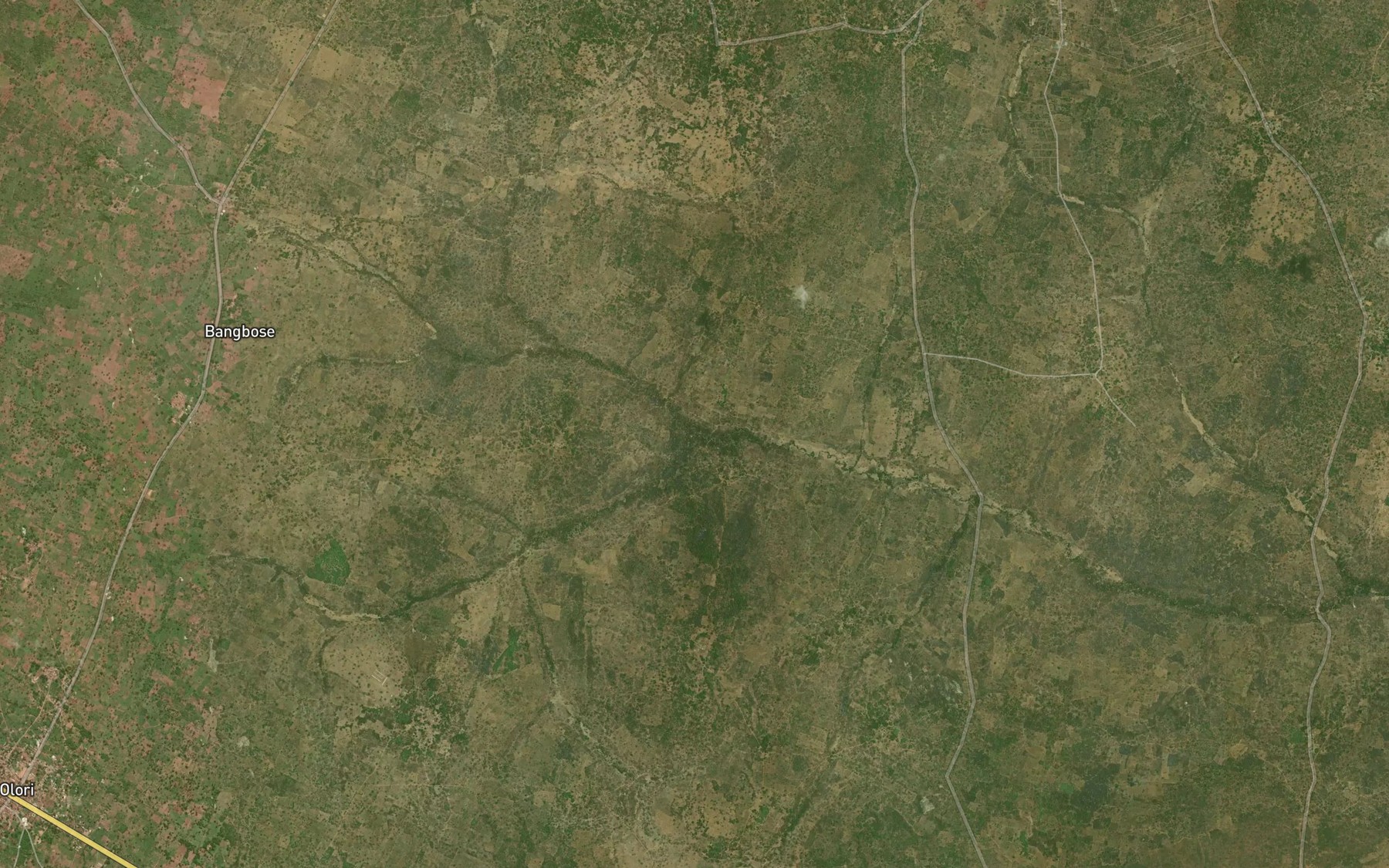 Satellite map of the RiverMawo