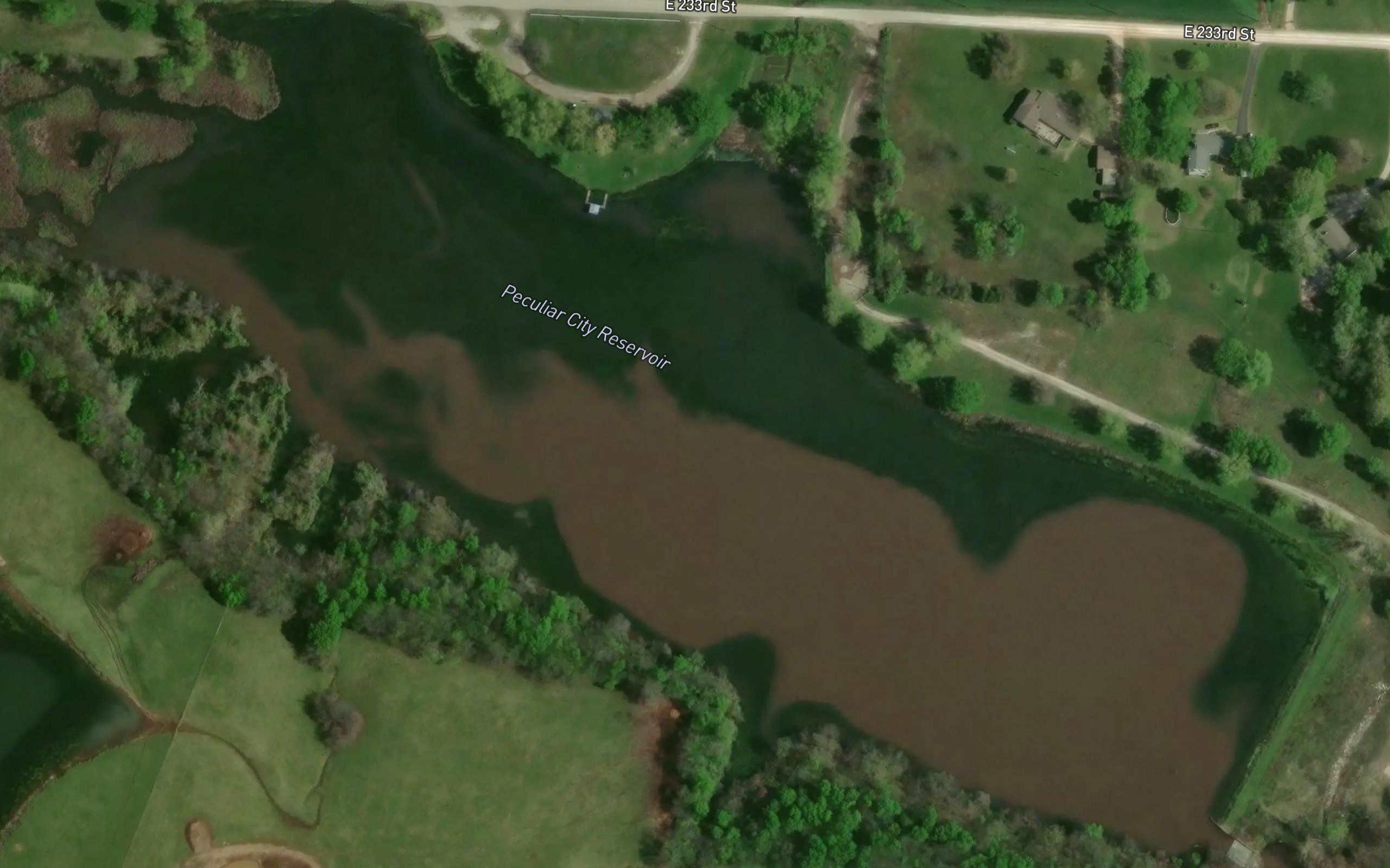 Peculiar City Reservoir
