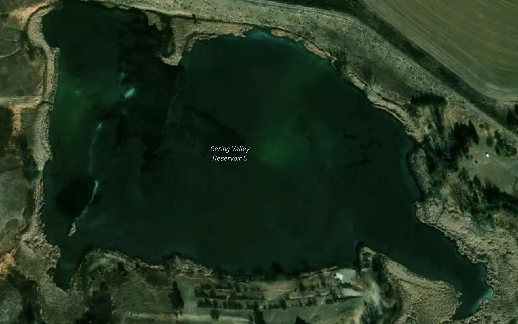 Satellite map of the Gering Valley Reservoir C