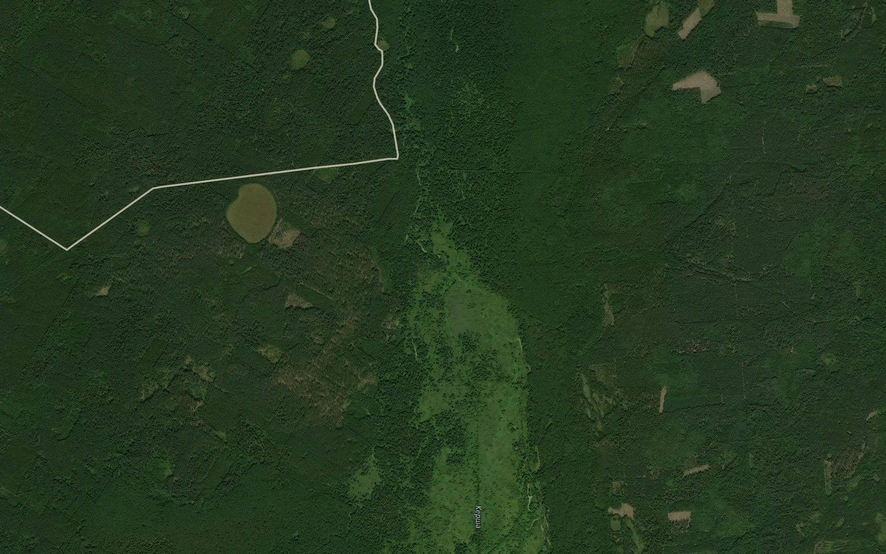 Satellite map of the Khmelina