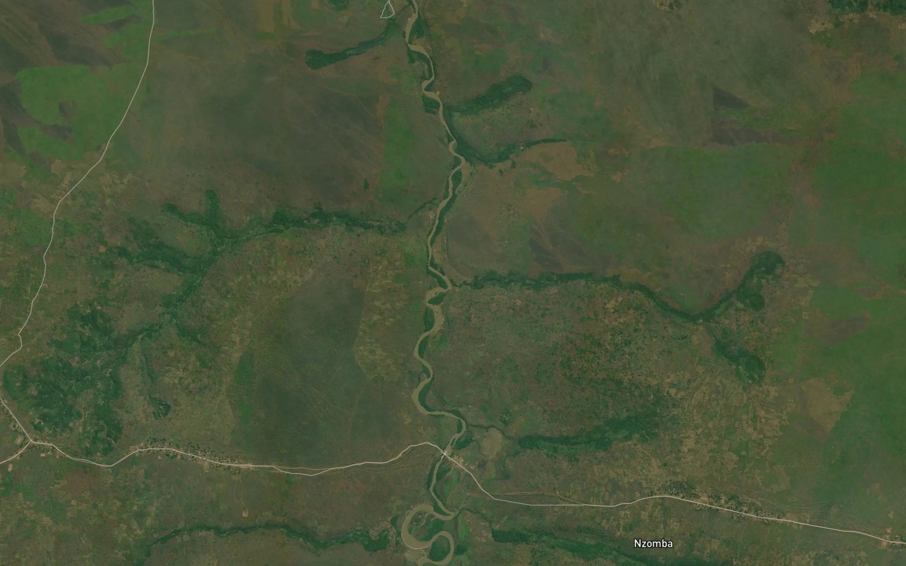 Satellite map of the Kambulu