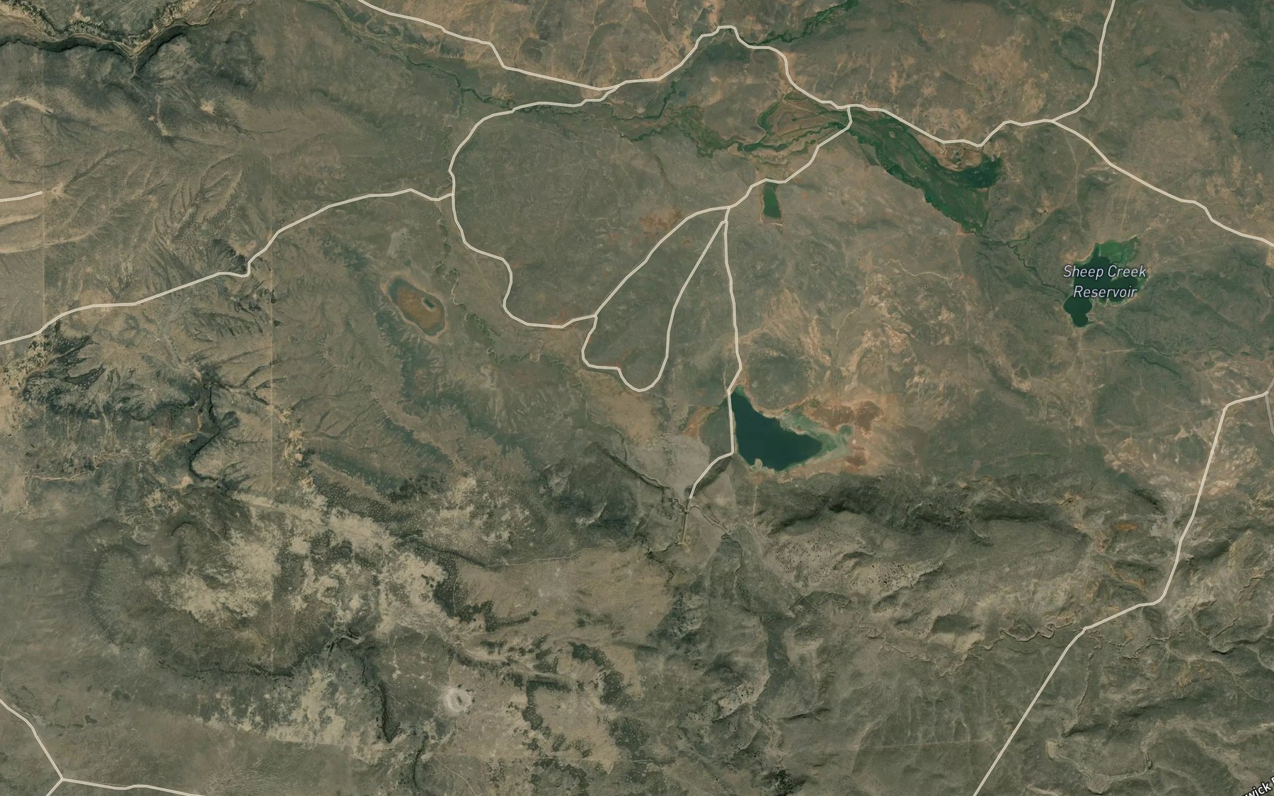 Satellite map of the Arritola Ditch