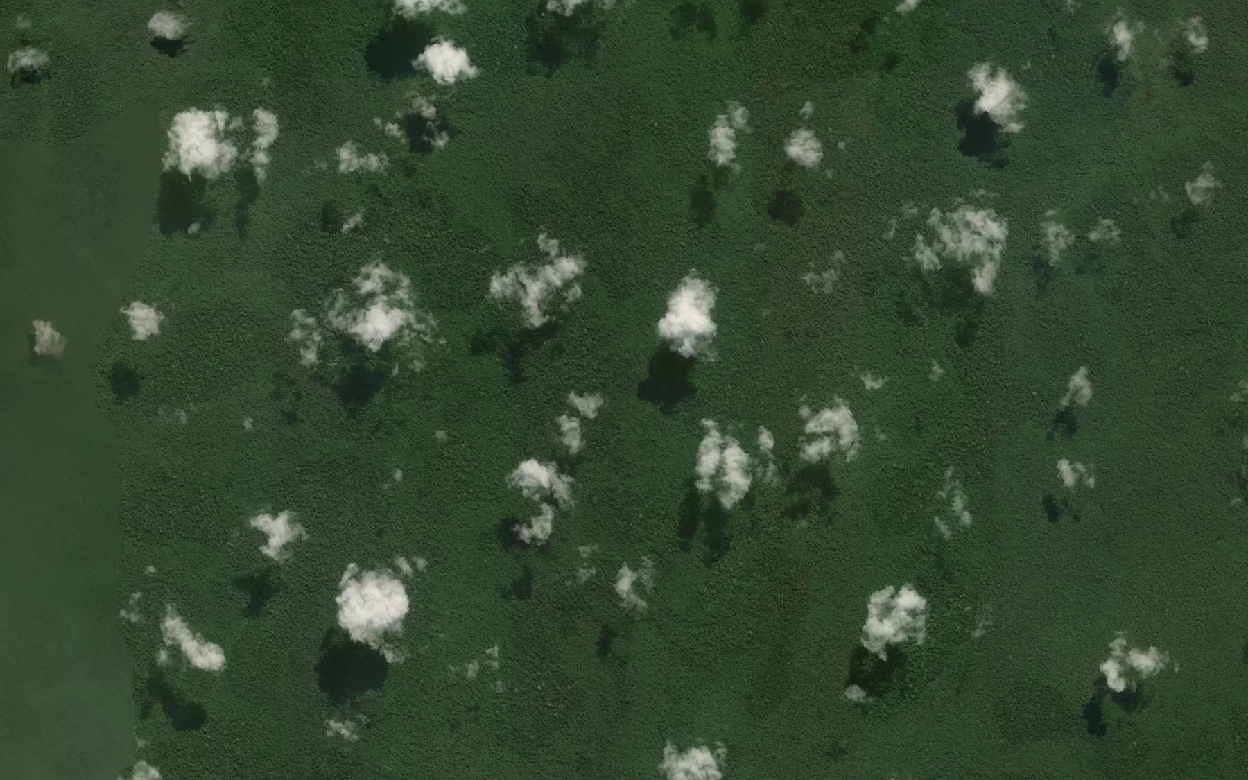 Satellite map of the Elon