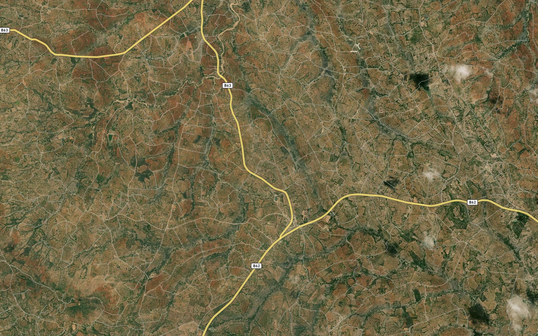 Satellite map of the Johnakenzis Dam