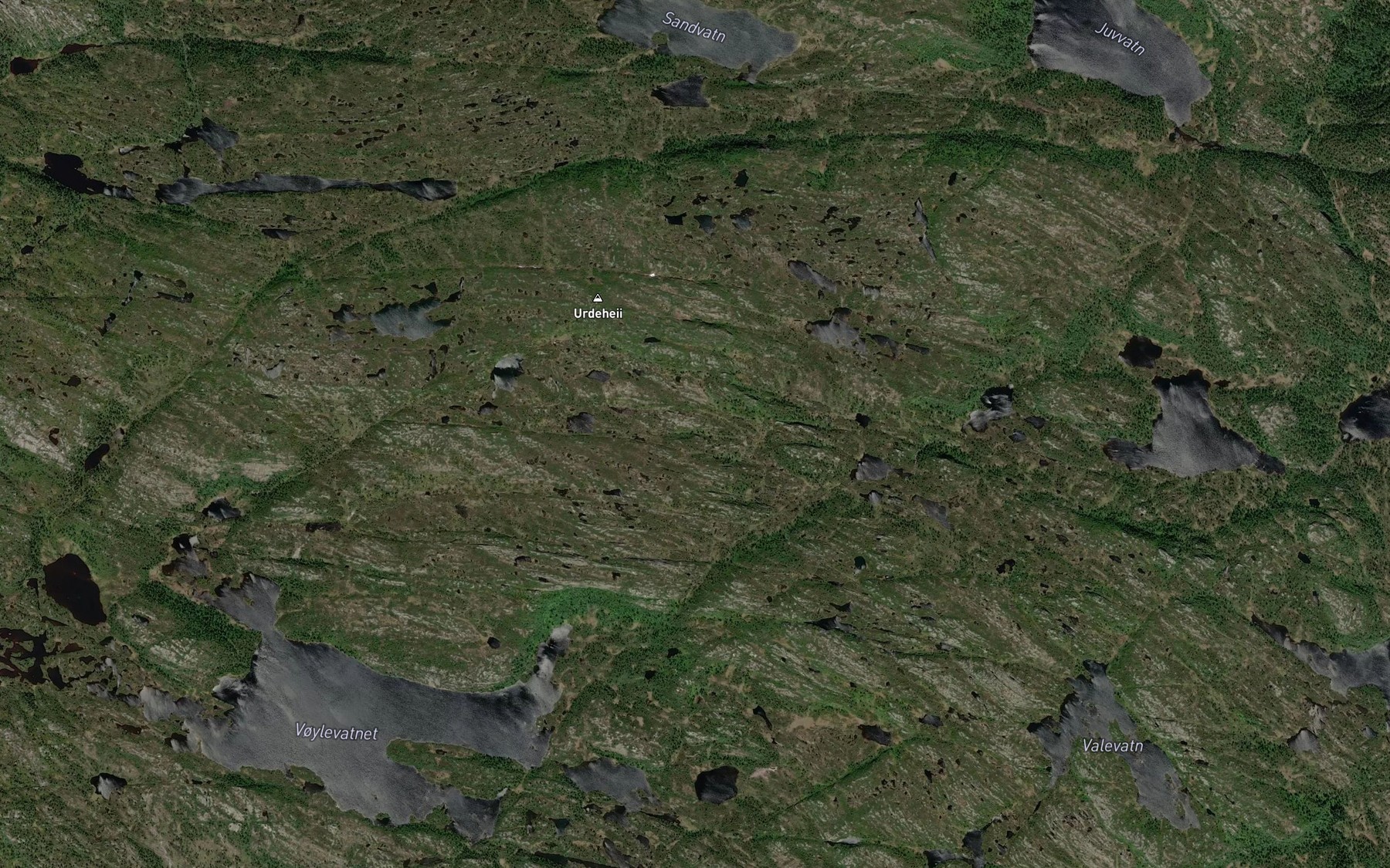 Satellite map of the Dalebekken