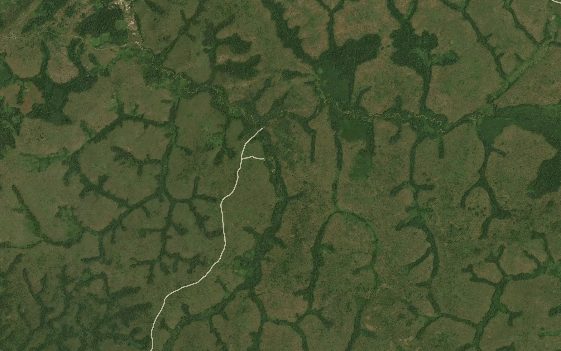 Satellite map of the Beli