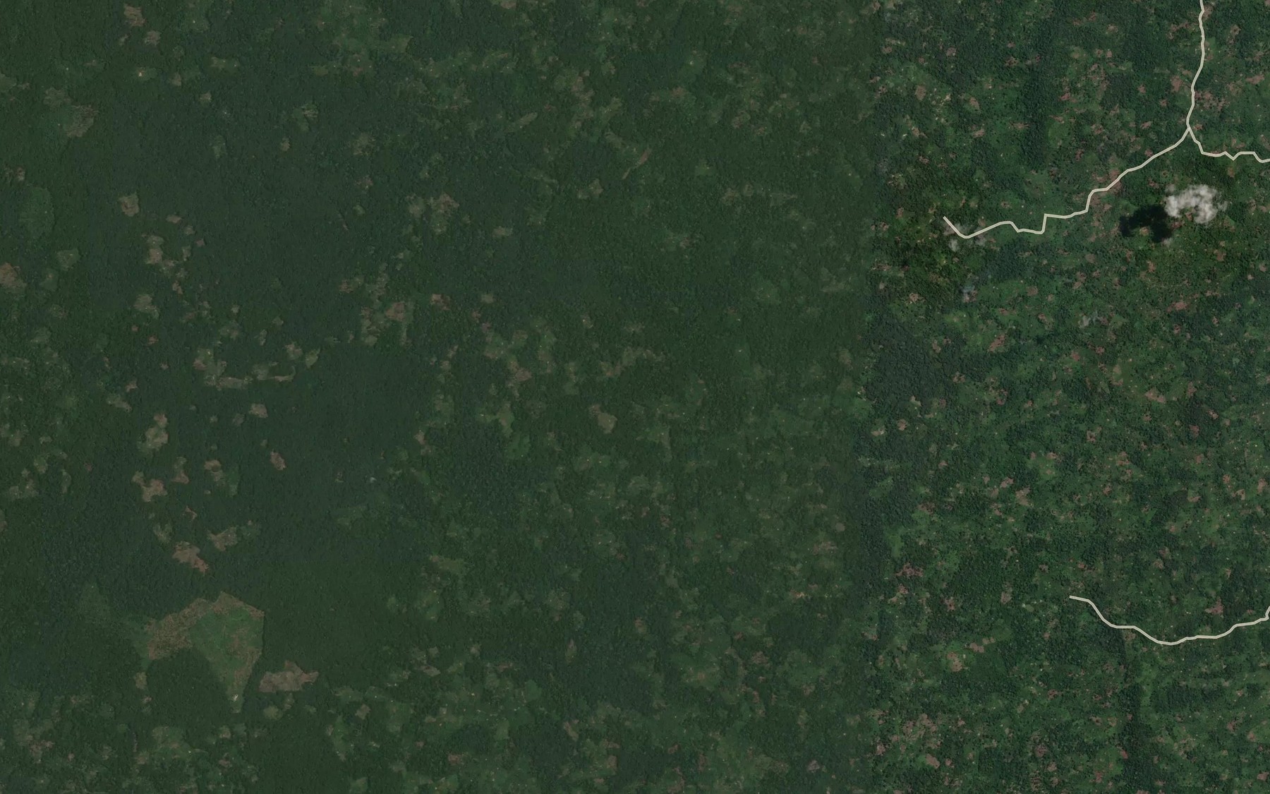 Satellite map of the Bancuobeta