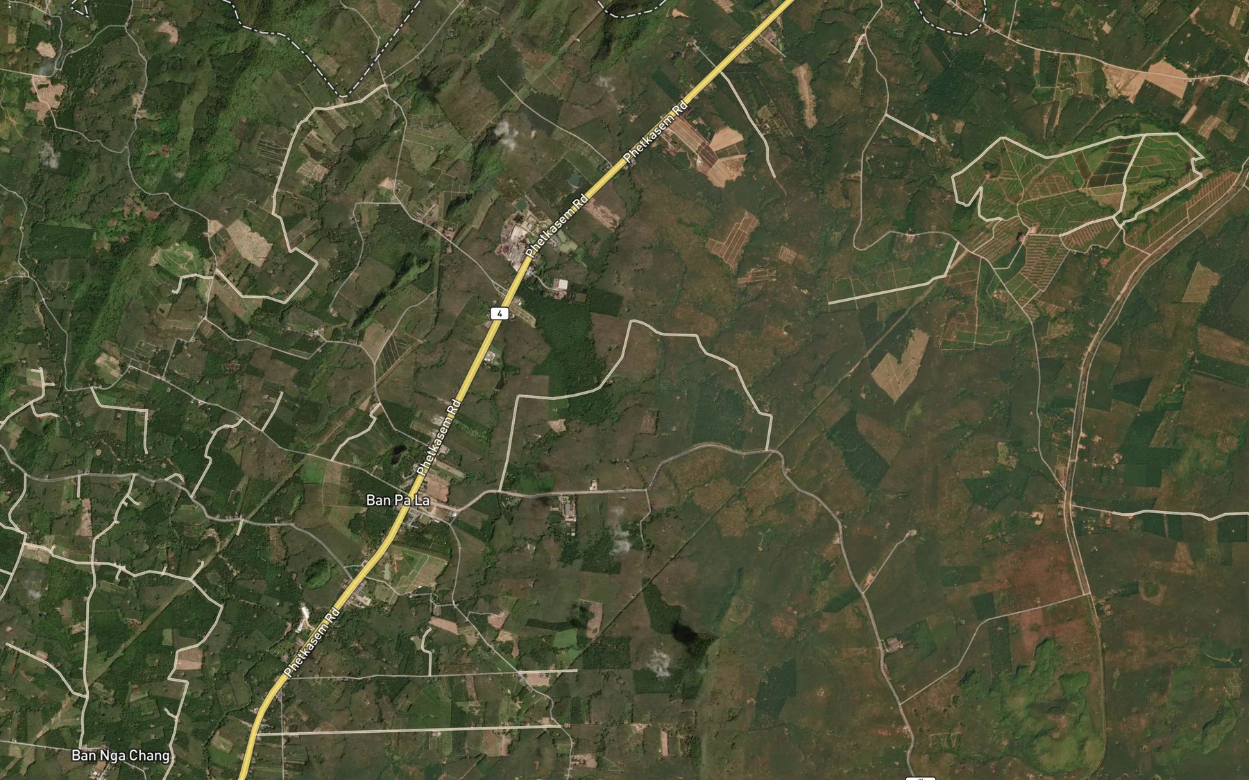 Satellite map of the Khlong Phala