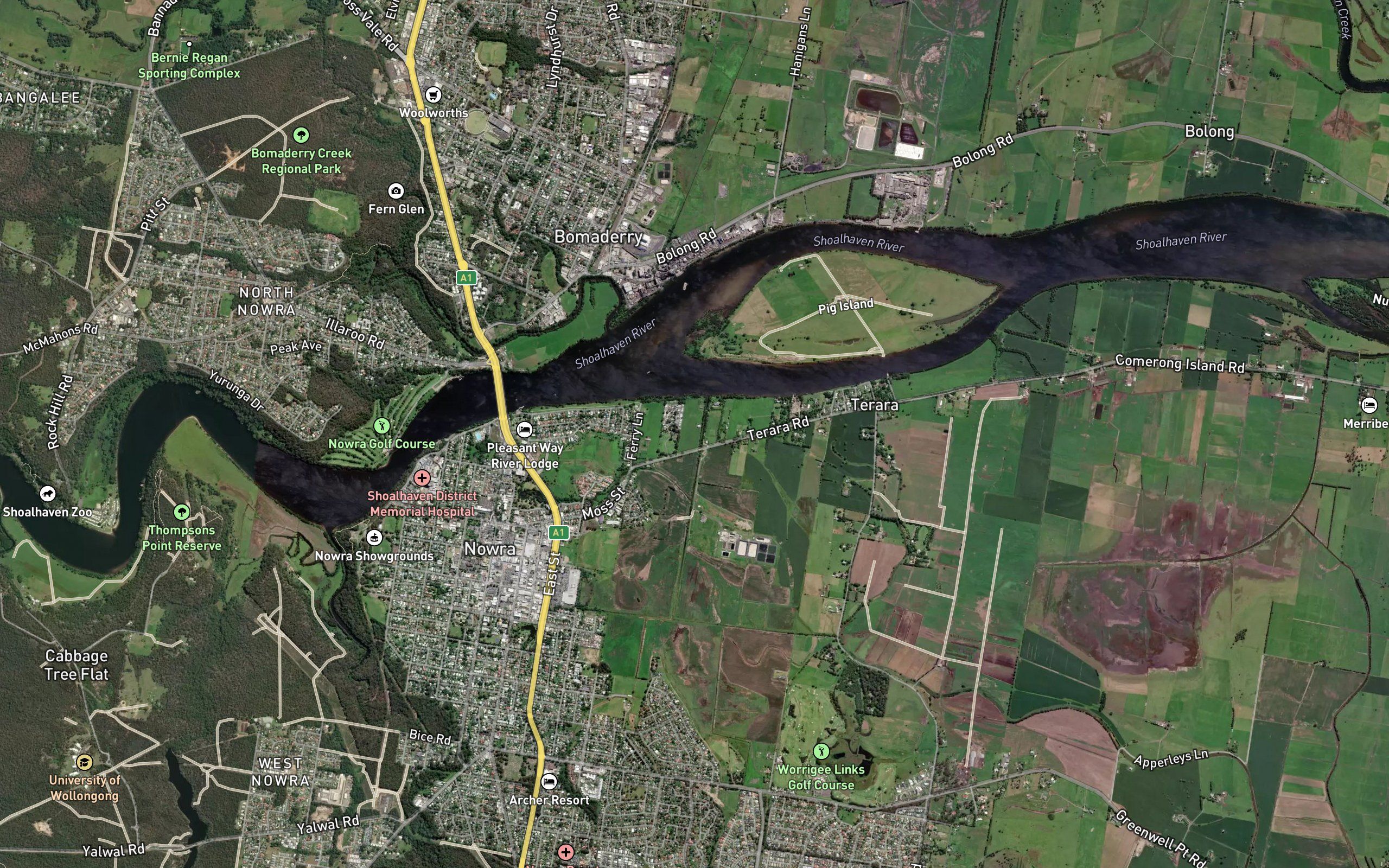 Bomaderry Creek