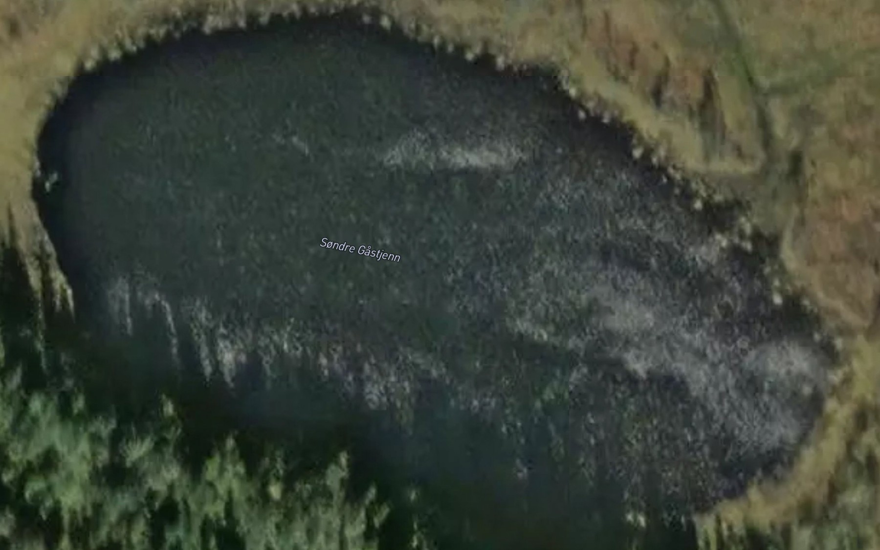 Satellite map of the Sondre Gastjenn