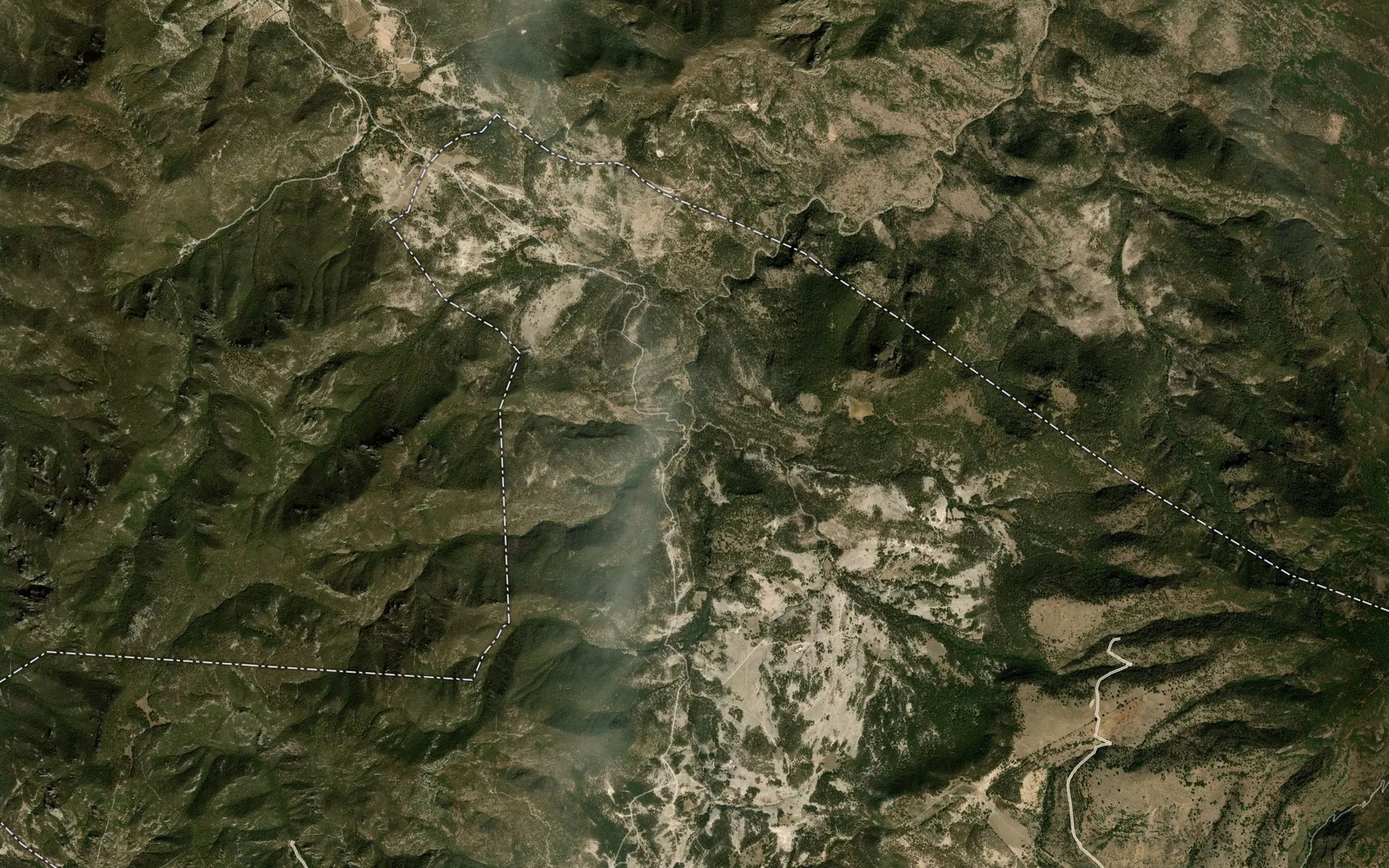 Satellite map of the San Nicolas