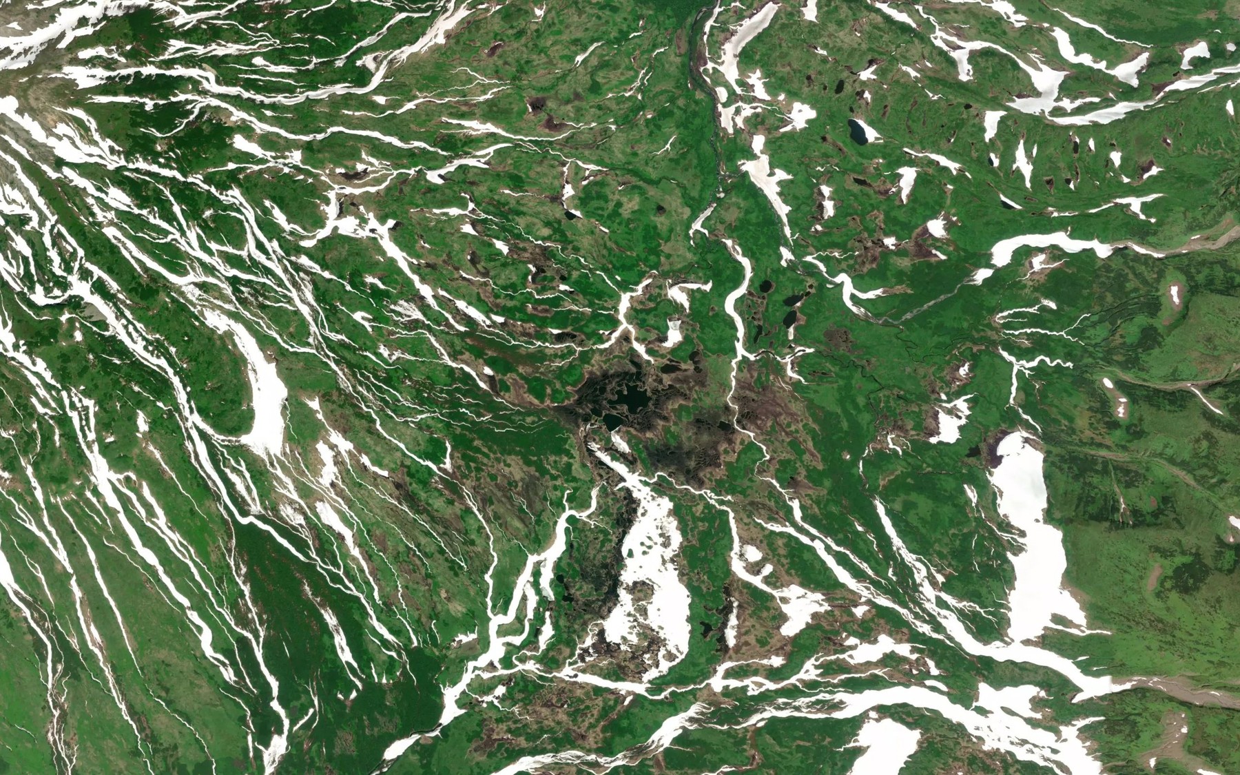 Satellite map of the Ozero Tovarishchi