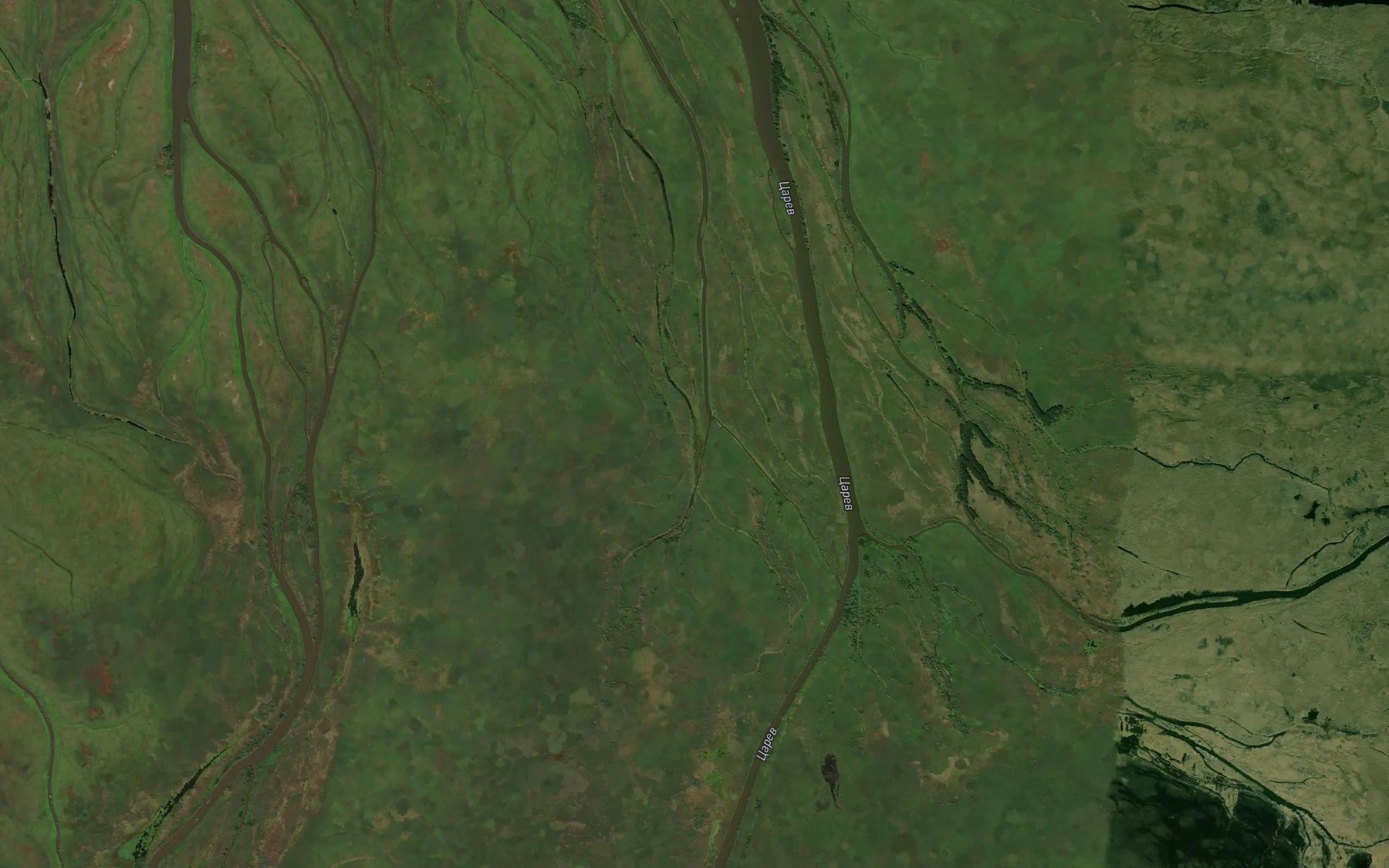 Satellite map of the Beluzhiy Bank