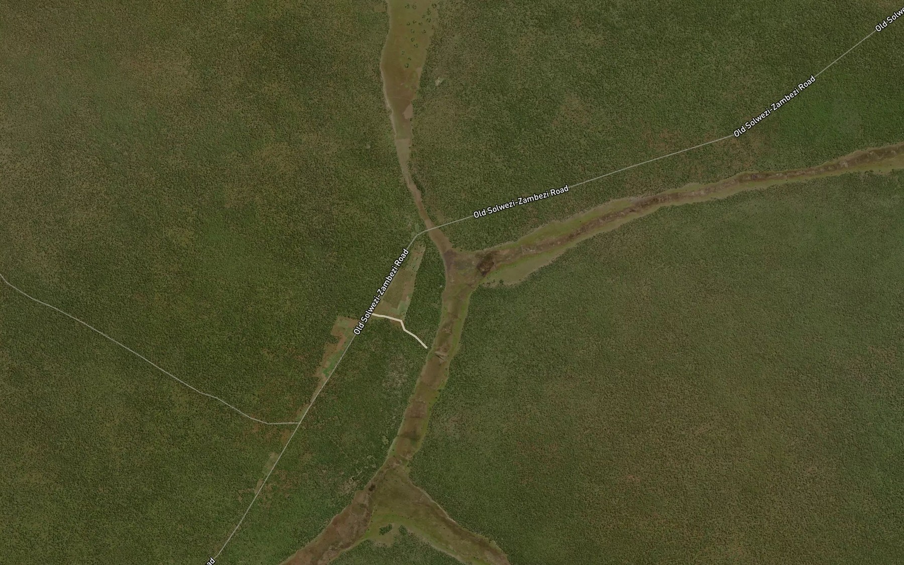 Satellite map of the Shitobo