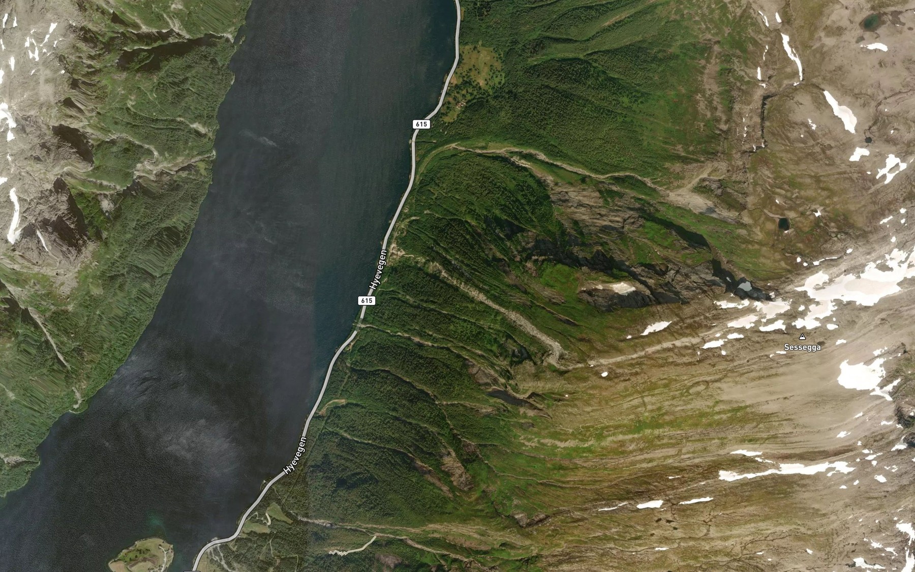 Satellite map of the Jonsoksvora
