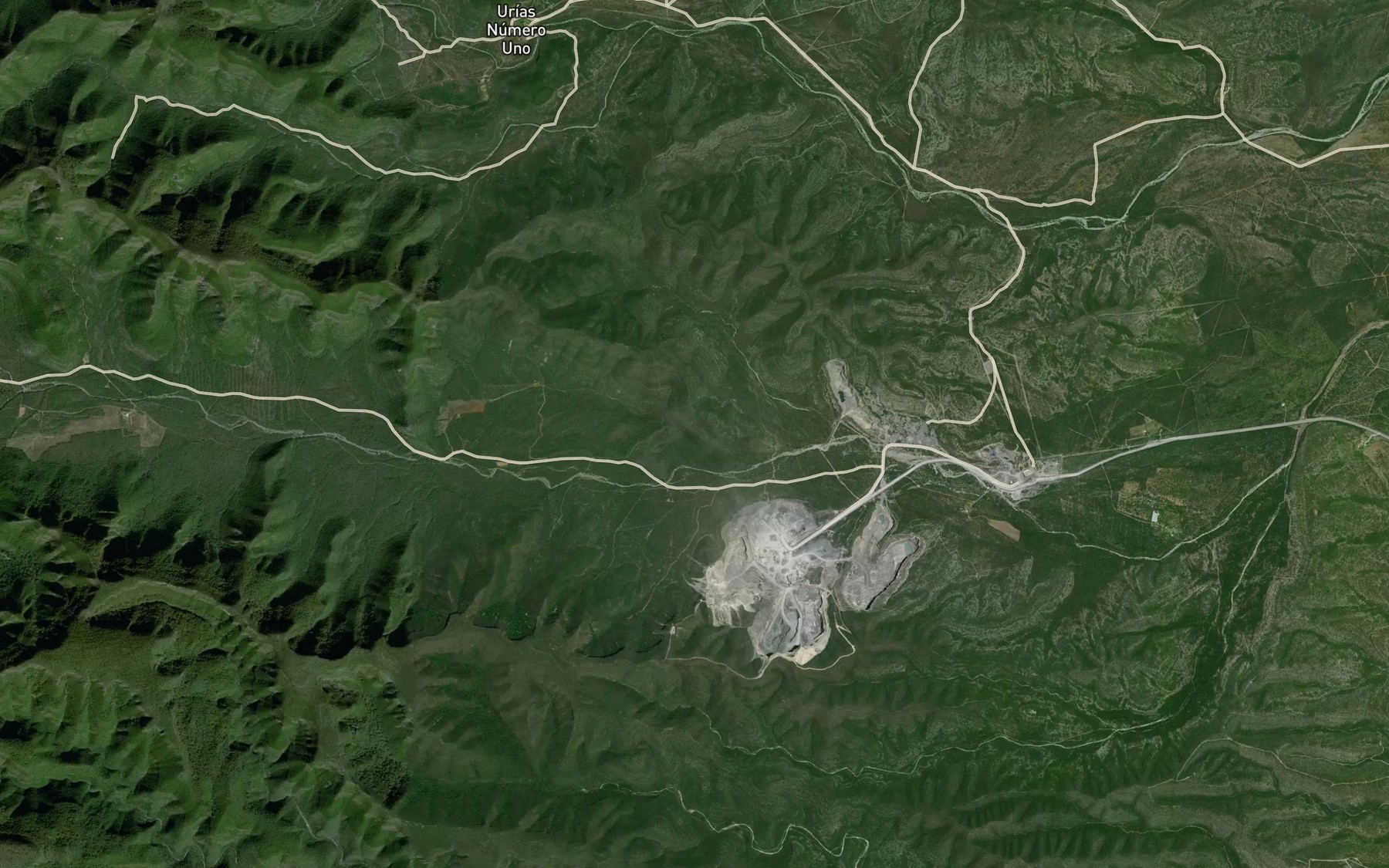 Satellite map of the Rincon del Norte