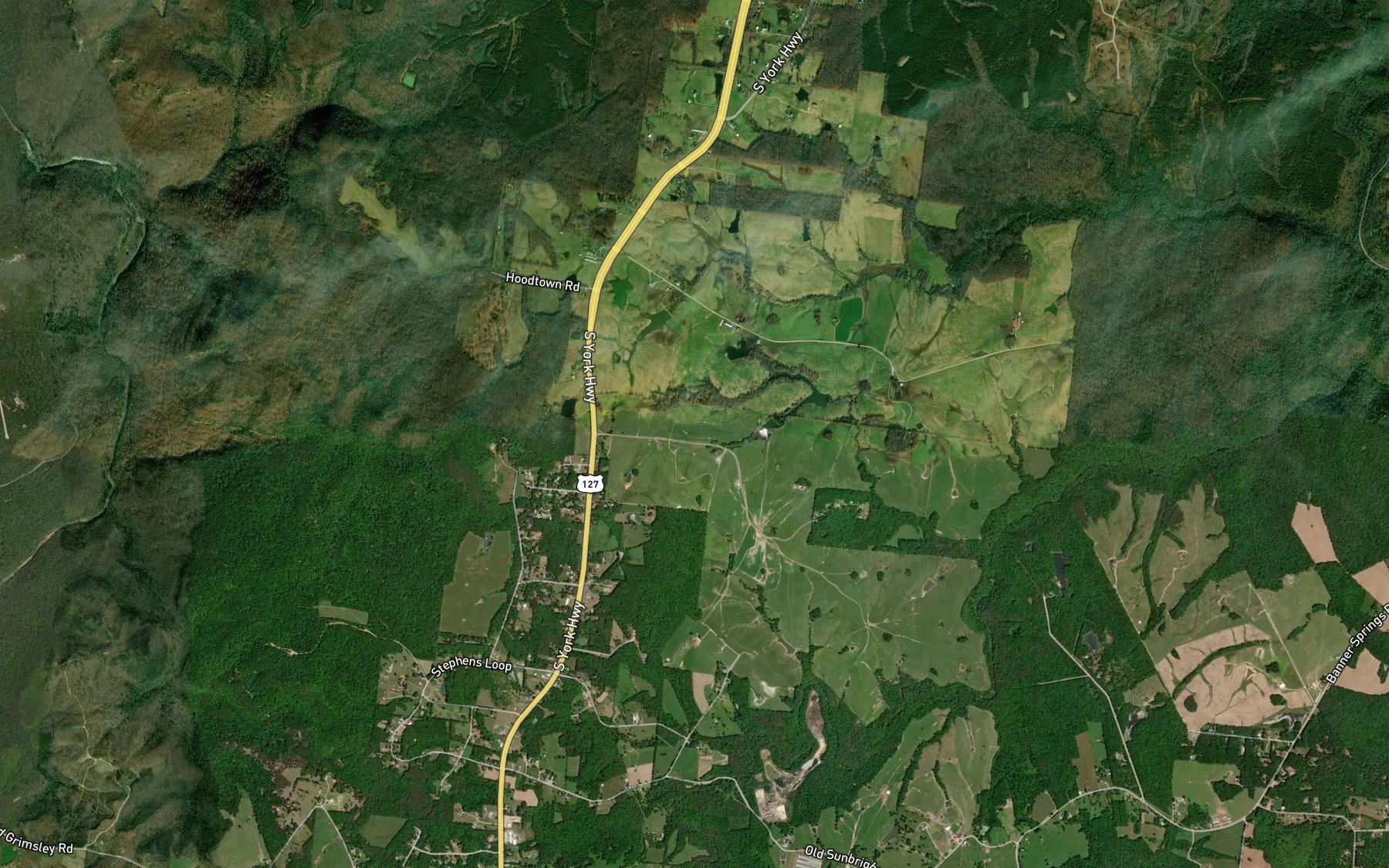 Satellite map of the Mar-Jeanne Farm Lake