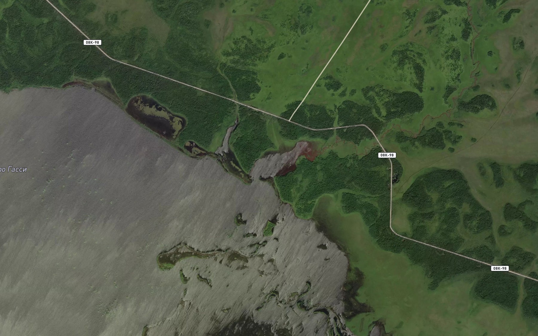 Satellite map of the Babchi