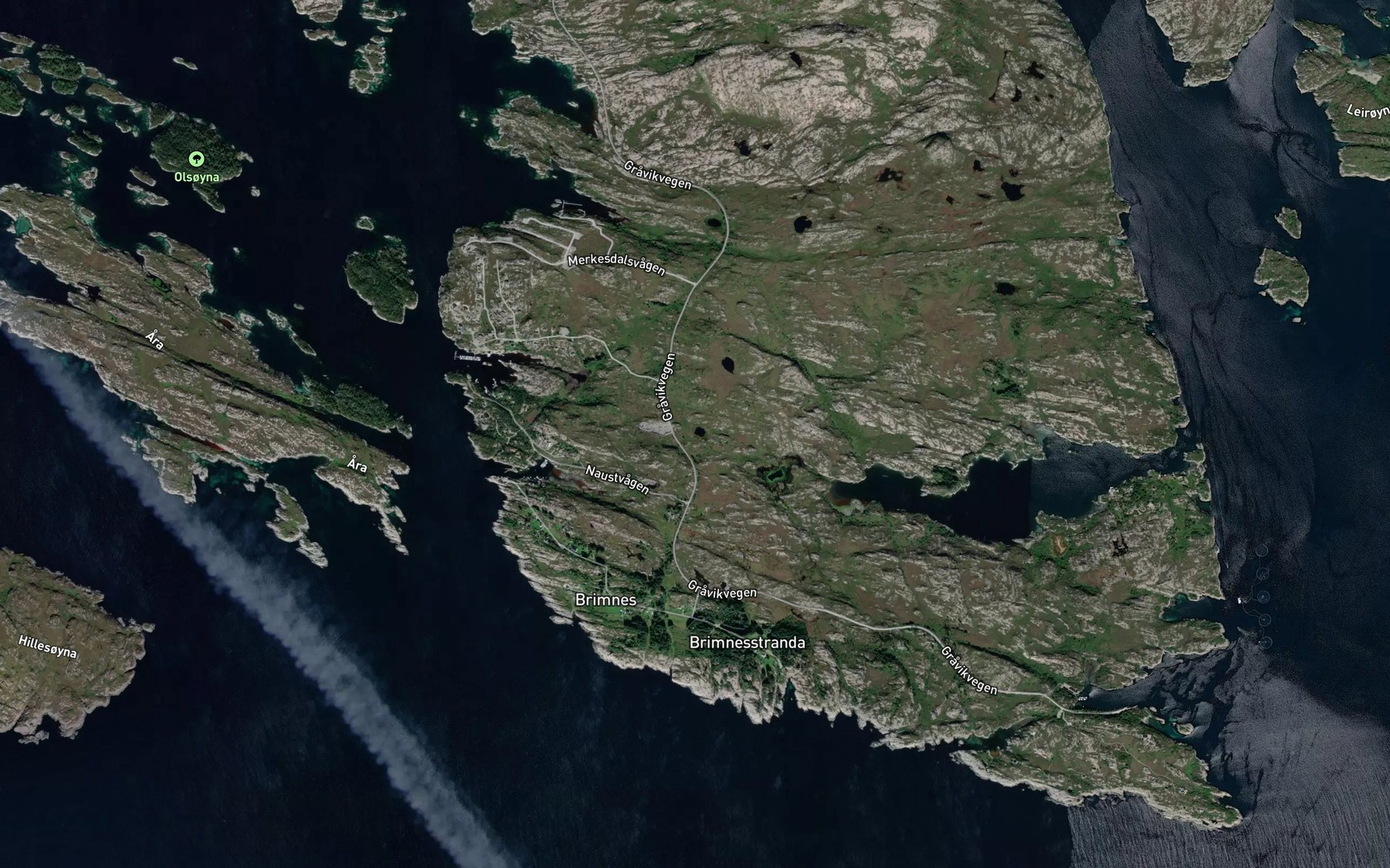 Satellite map of the Havatnet