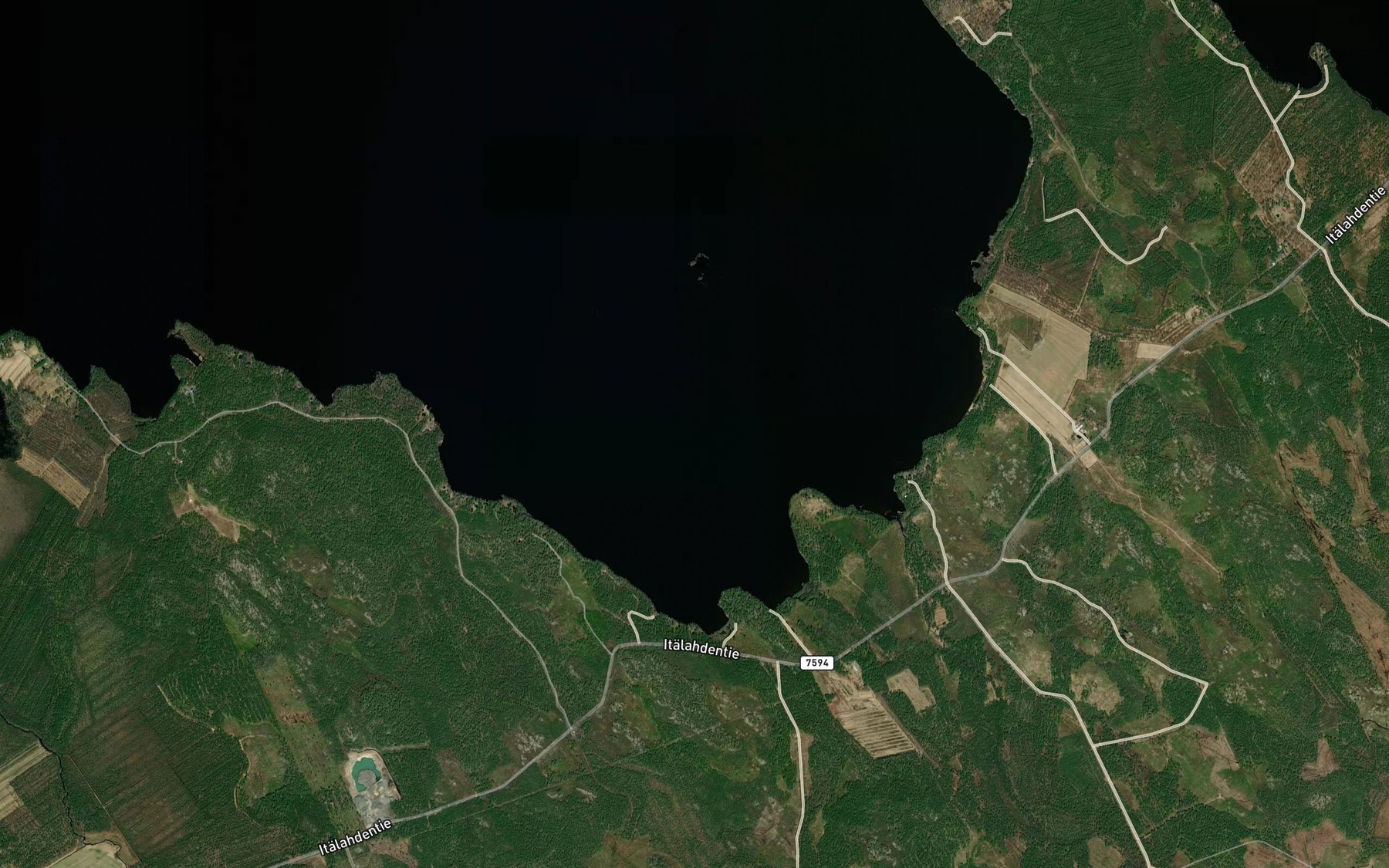 Satellite map of the Ilolanlahti