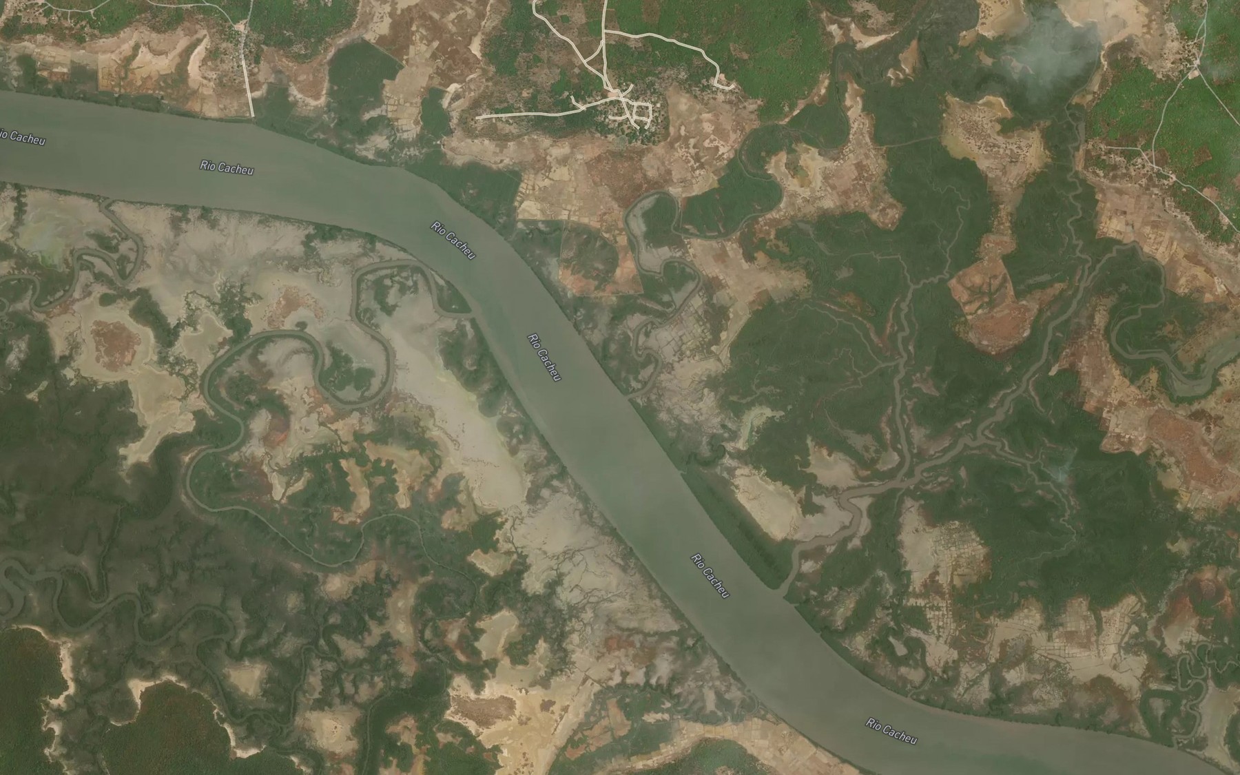 Satellite map of the Rio de Abul
