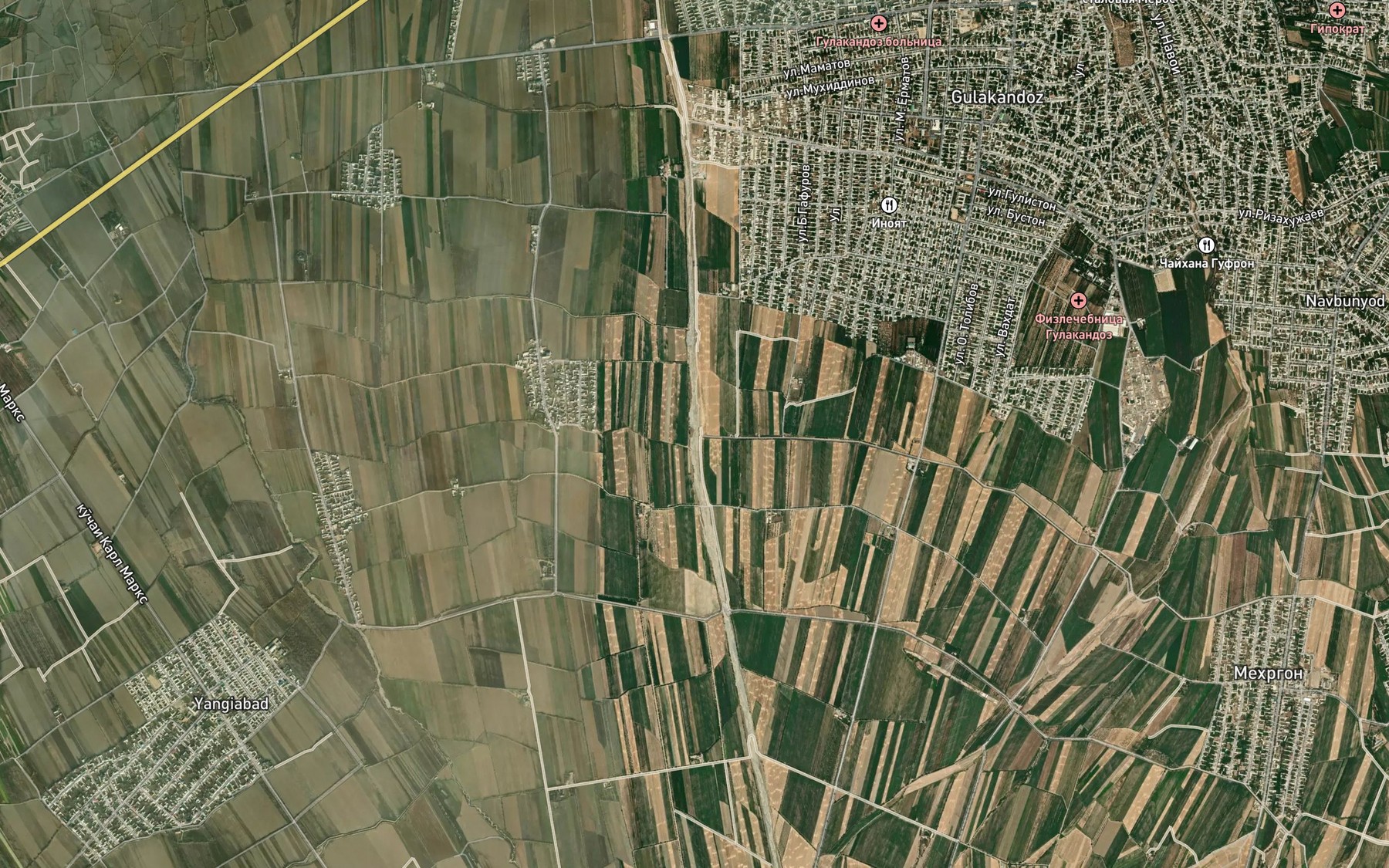 Satellite map of the Kanali Qayroqqum
