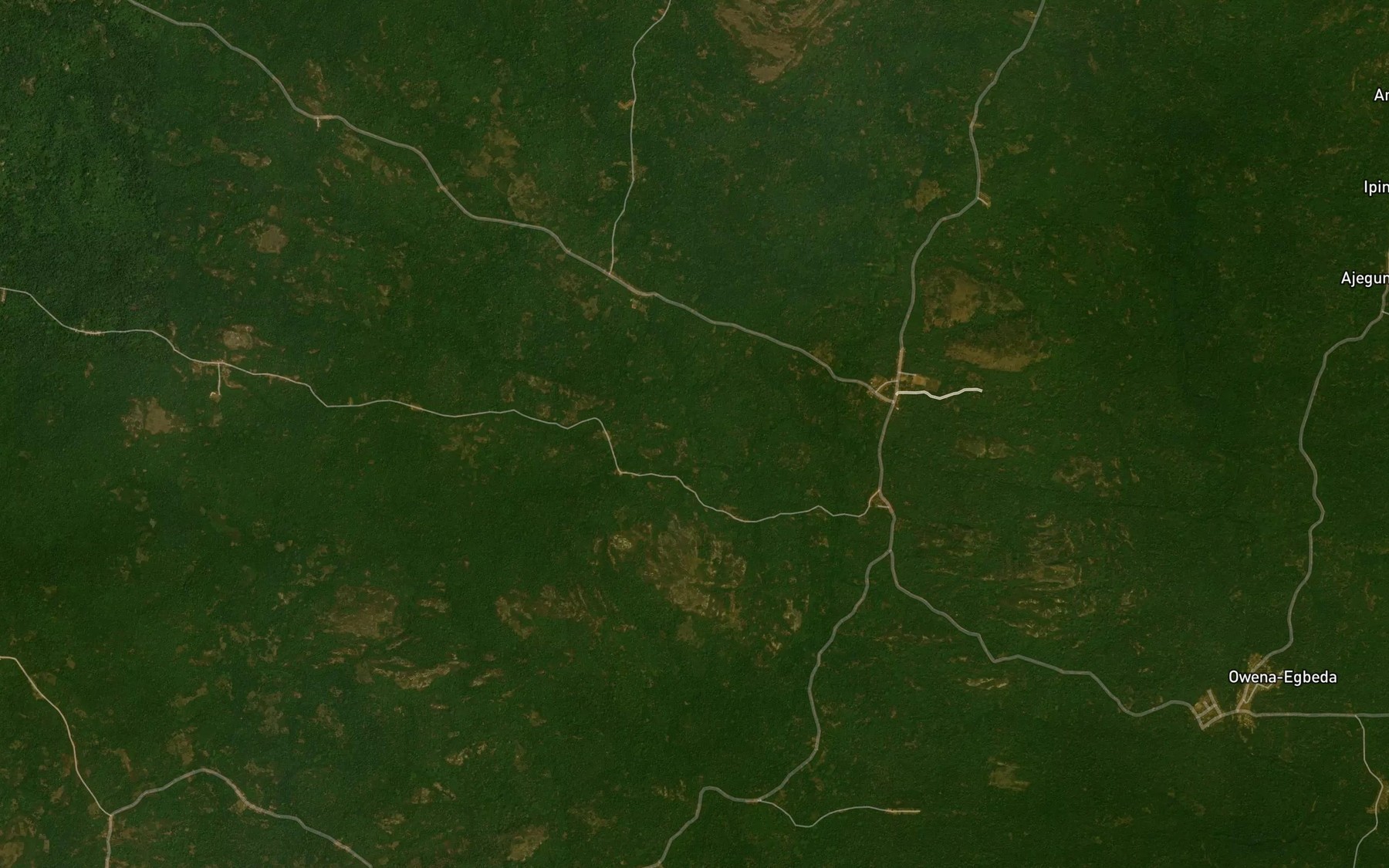 Satellite map of the River Logbo