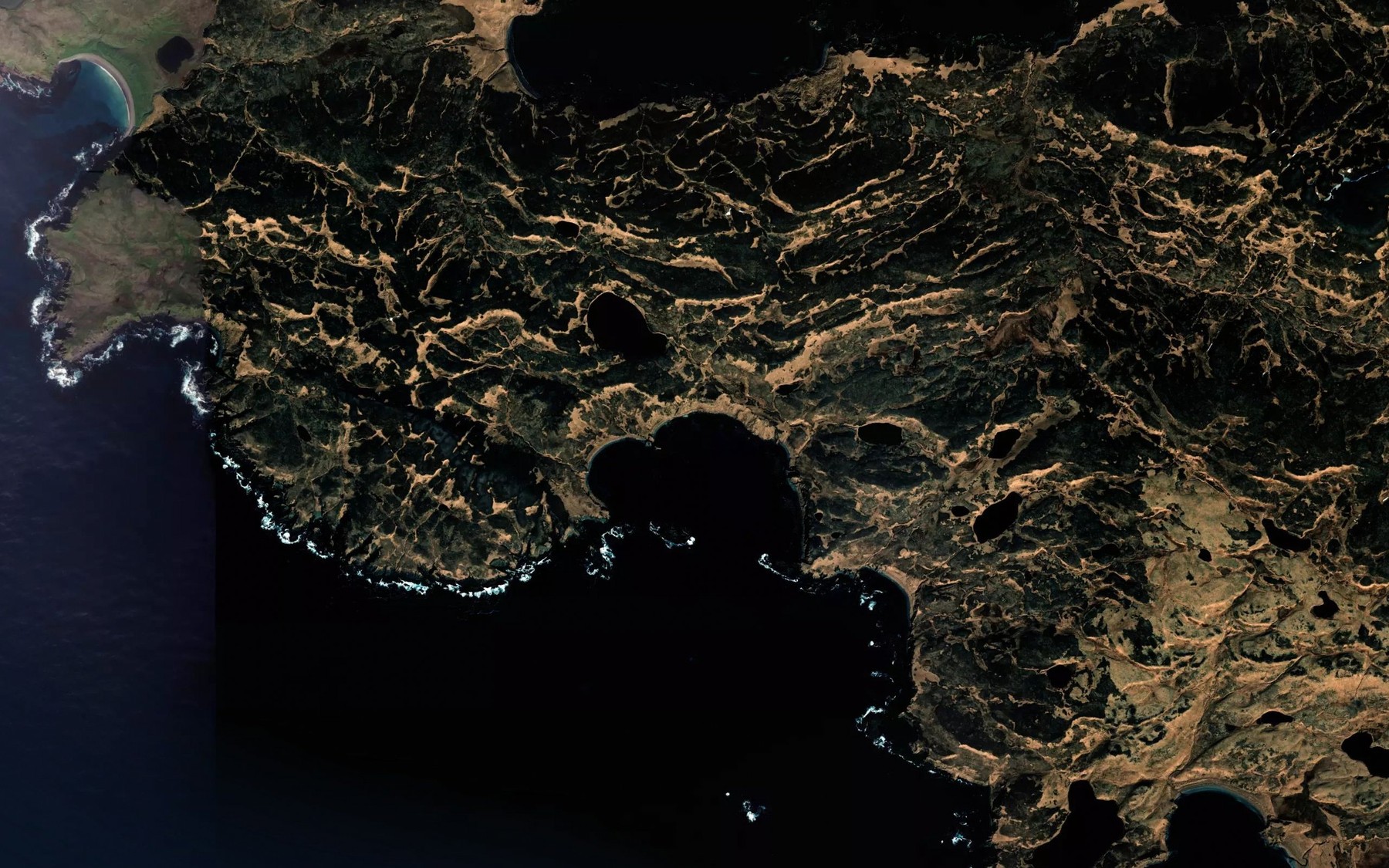 Satellite map of the Kadax