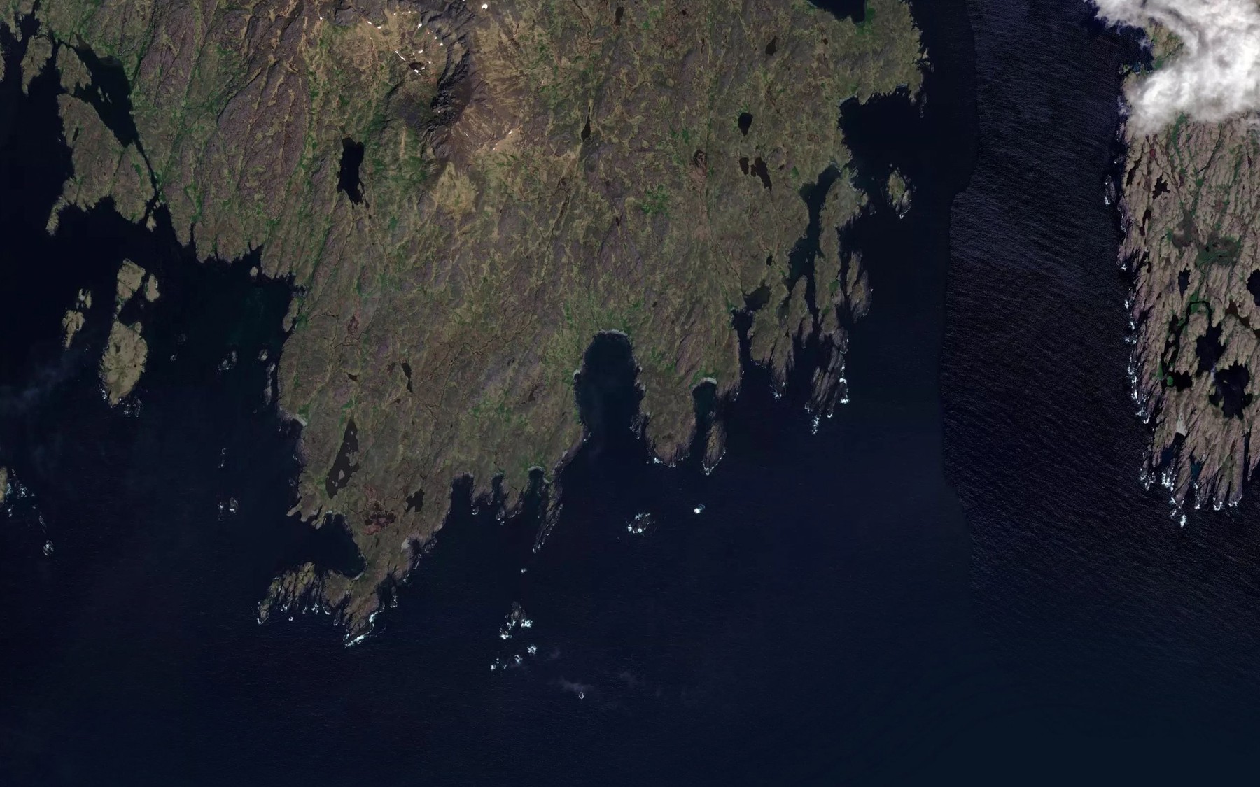 Satellite map of the Chuqax