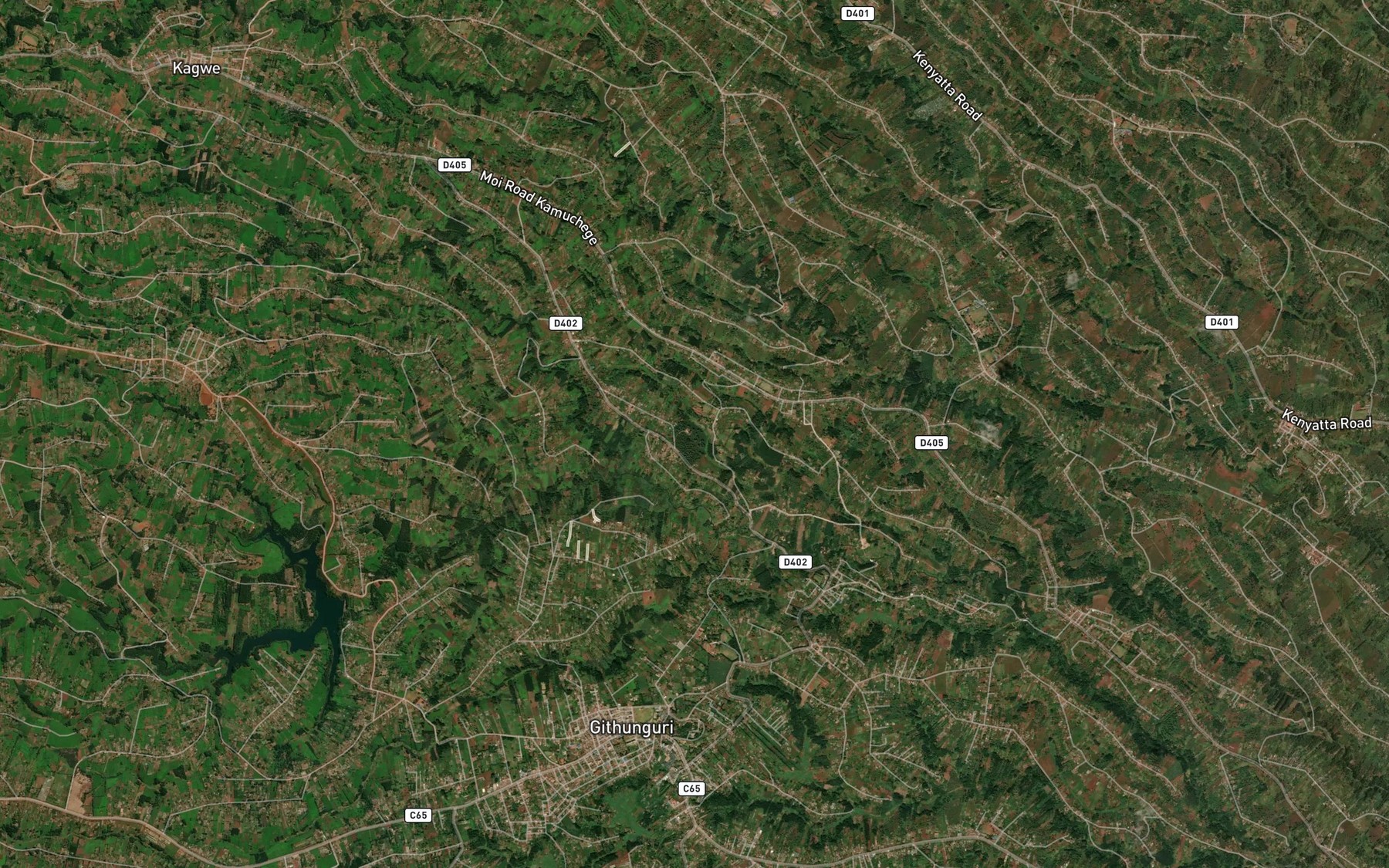 Satellite map of the Kiruchi