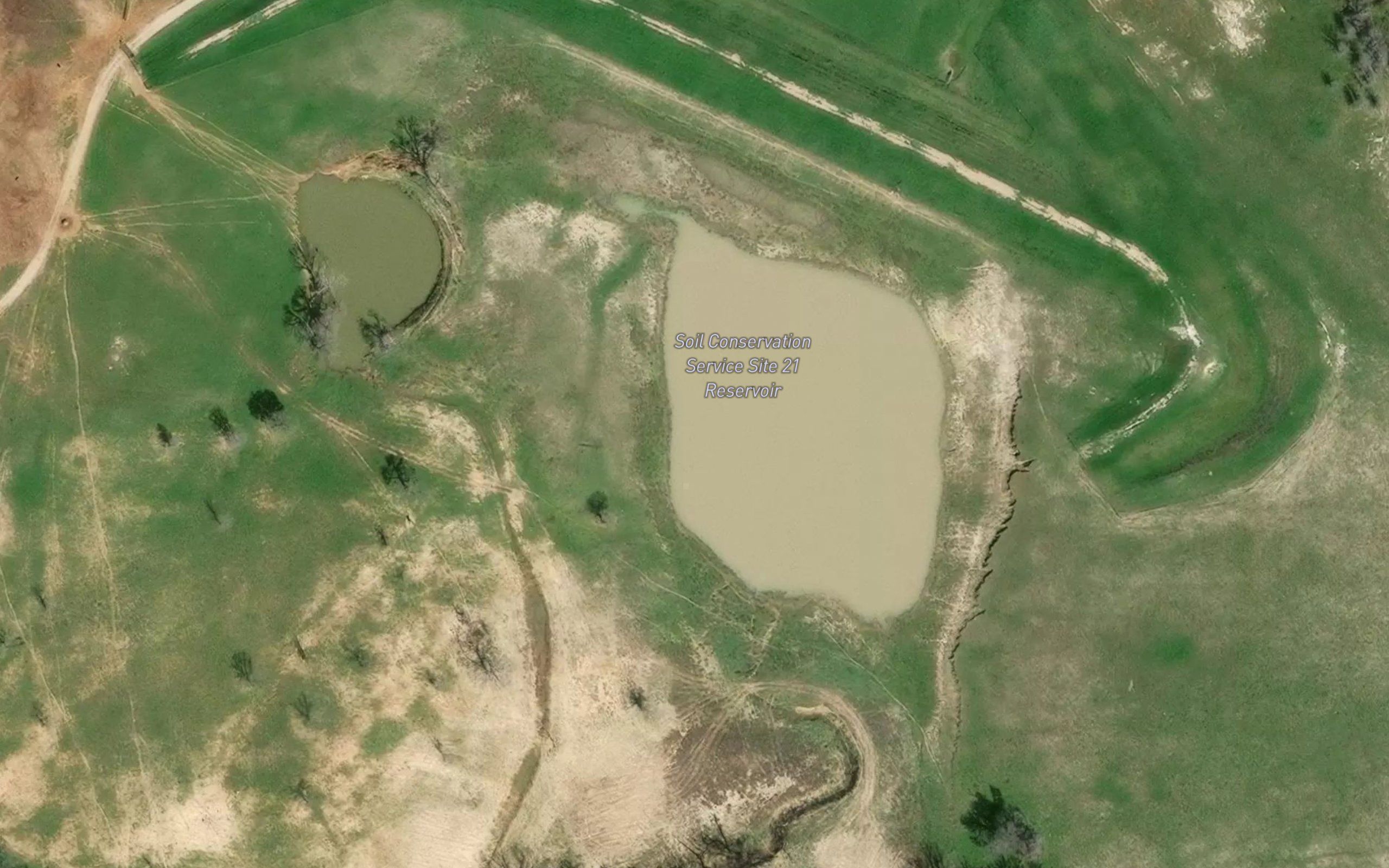 Soil Conservation Service Site 21 Reservoir