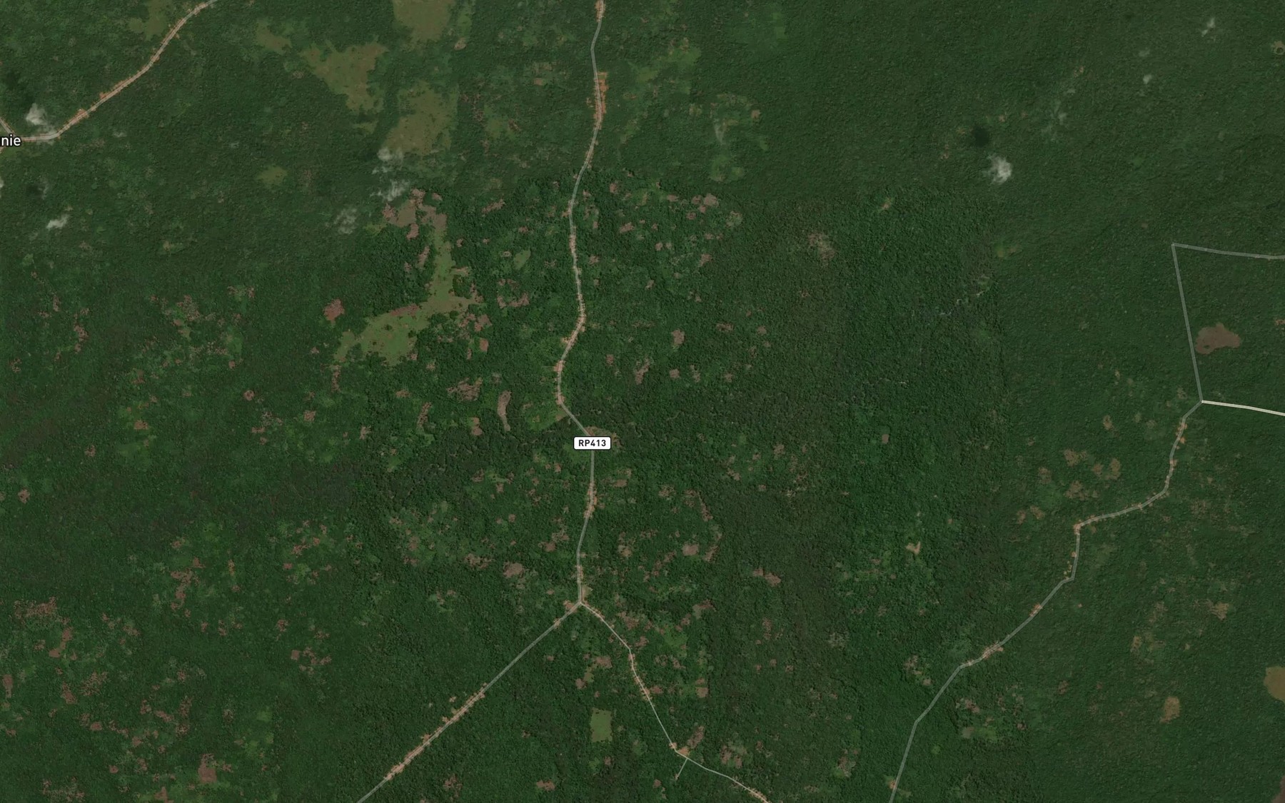 Satellite map of the Newoga