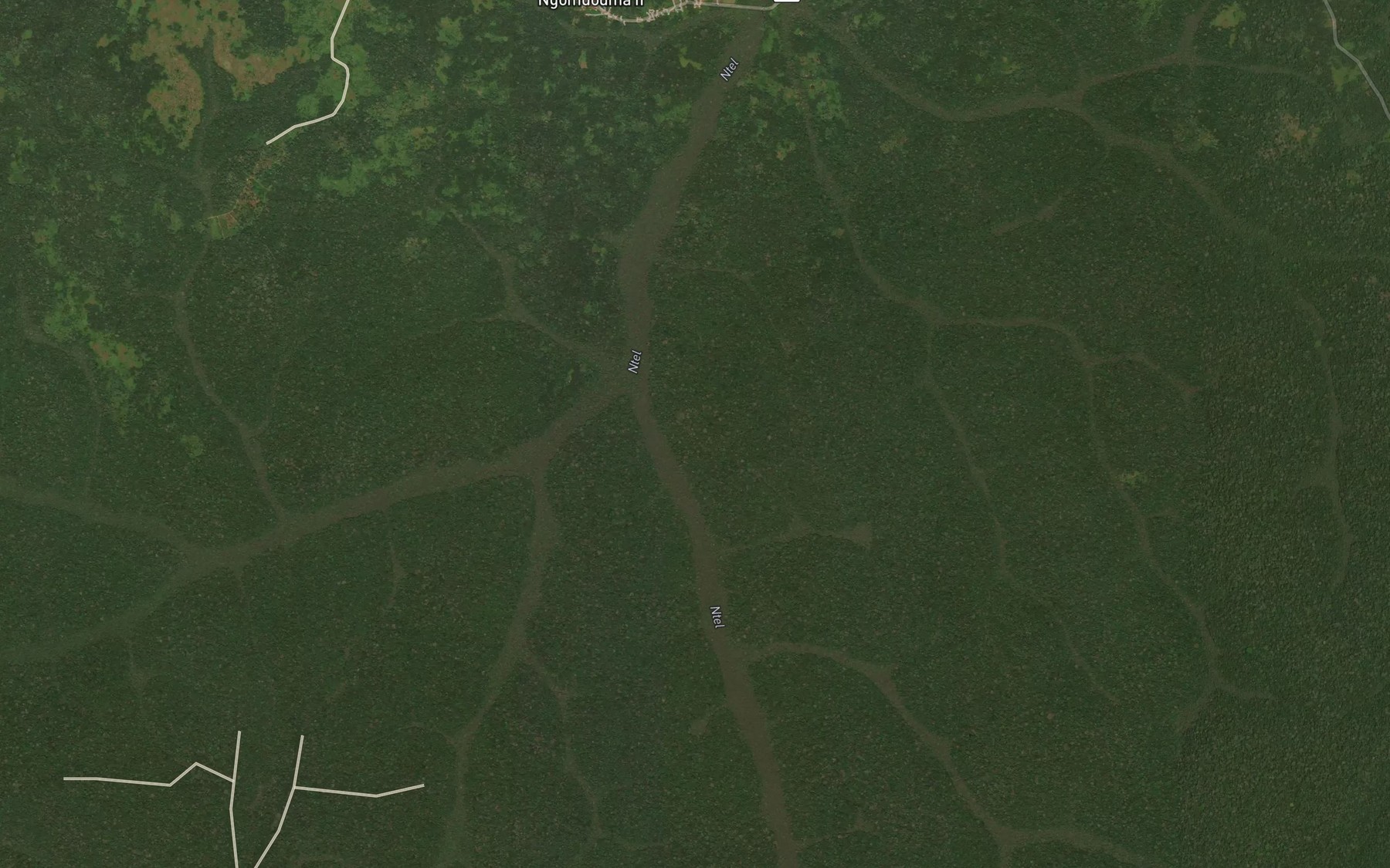Satellite map of the Bouke