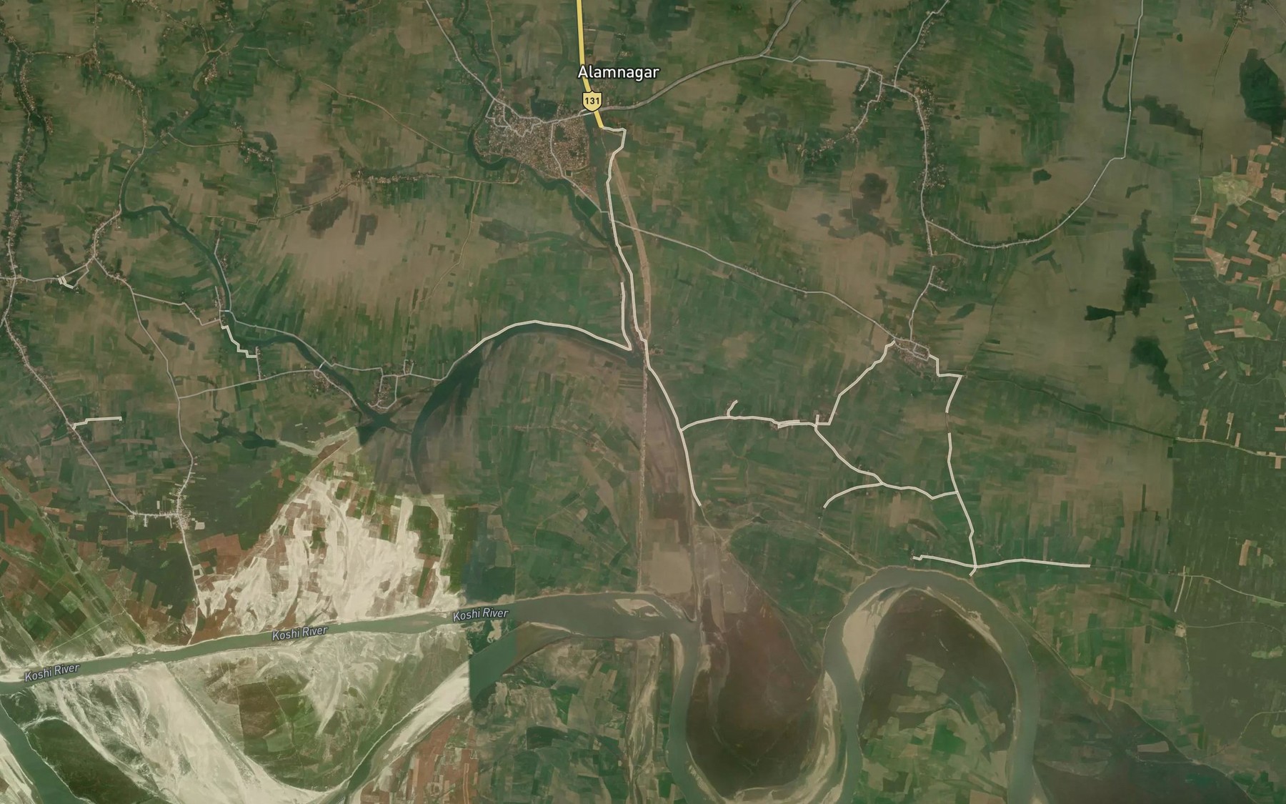 Satellite map of the Banka Nadi