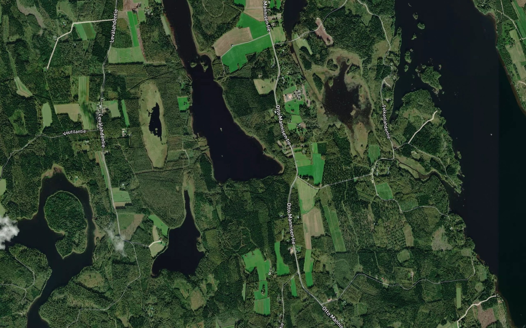 Satellite map of the Koivusillanlahti