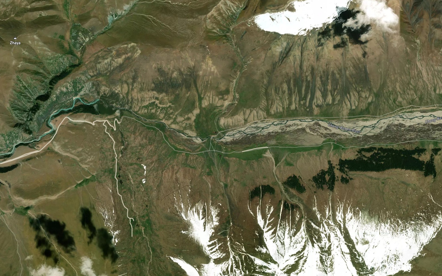 Satellite map of the Mambet-Bulak