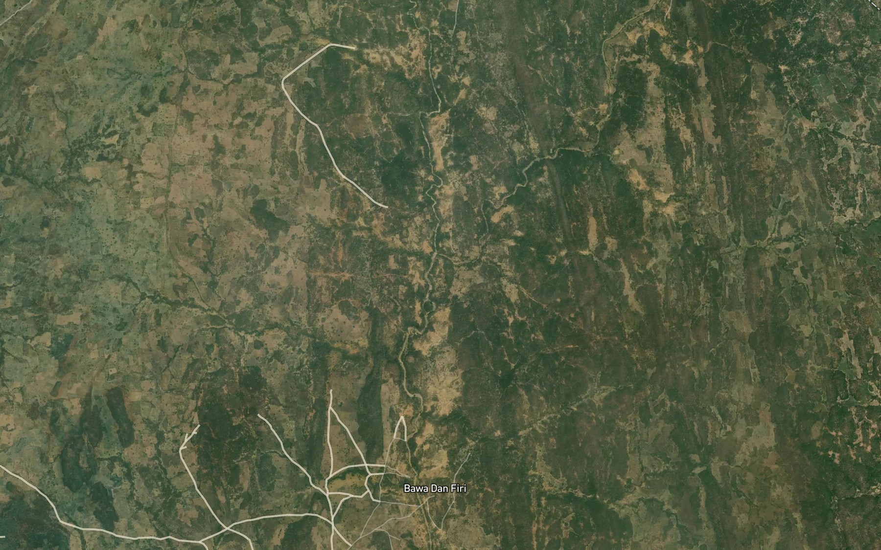Satellite map of the River Maizala