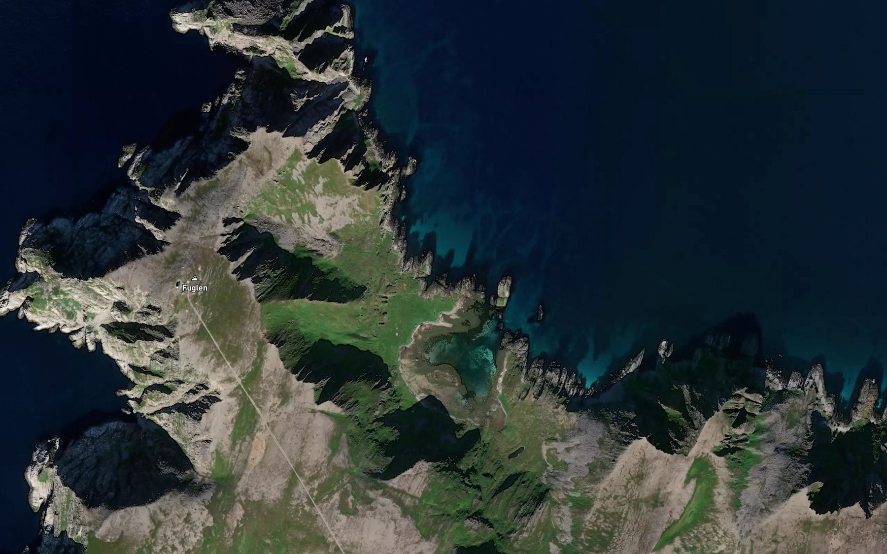 Satellite map of the Darup