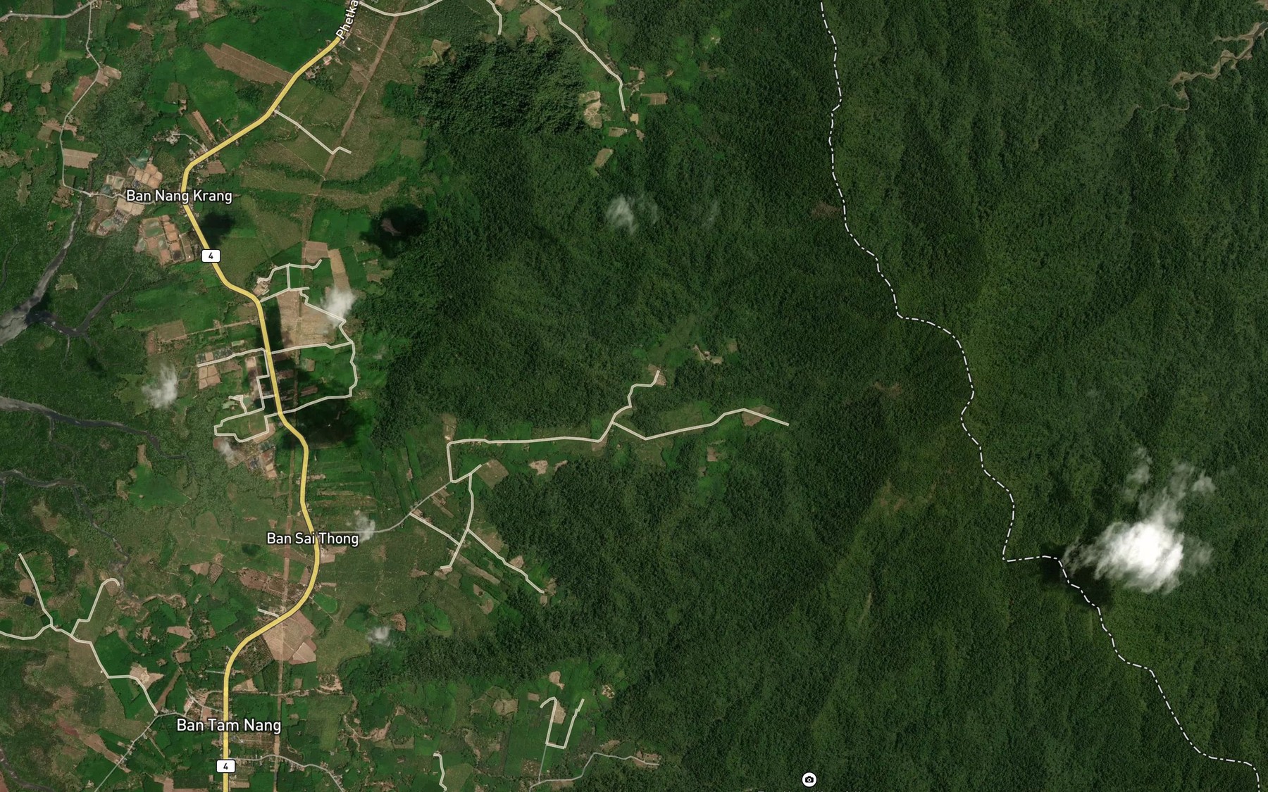 Satellite map of the Ang Kep Nam Ban Sai Thong