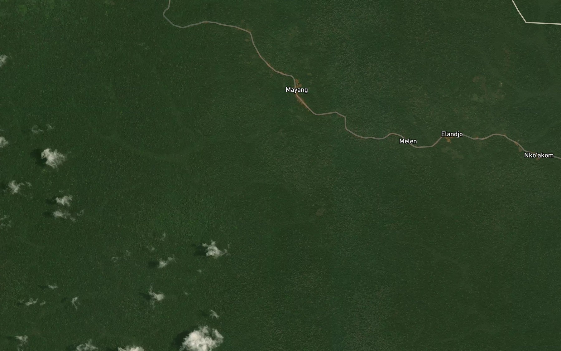 Satellite map of the Mwamasoulampa