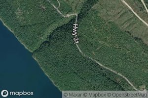 Satellite map of the Copper Queen Creek
