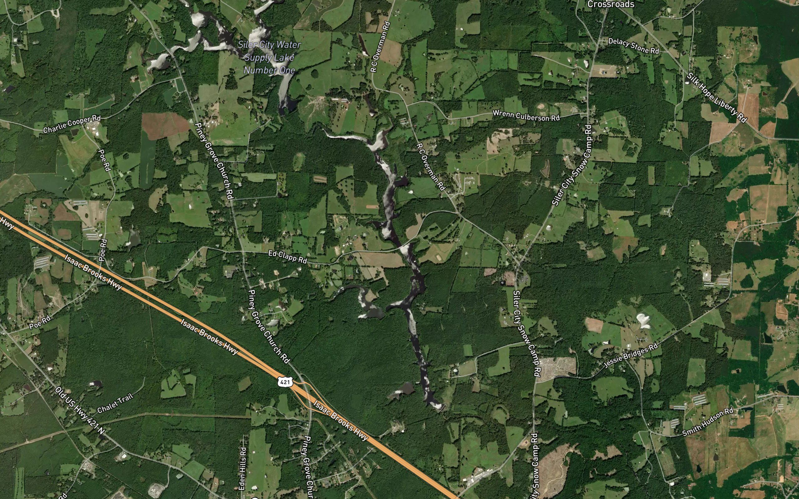 Siler City Water Supply Lake Number Three