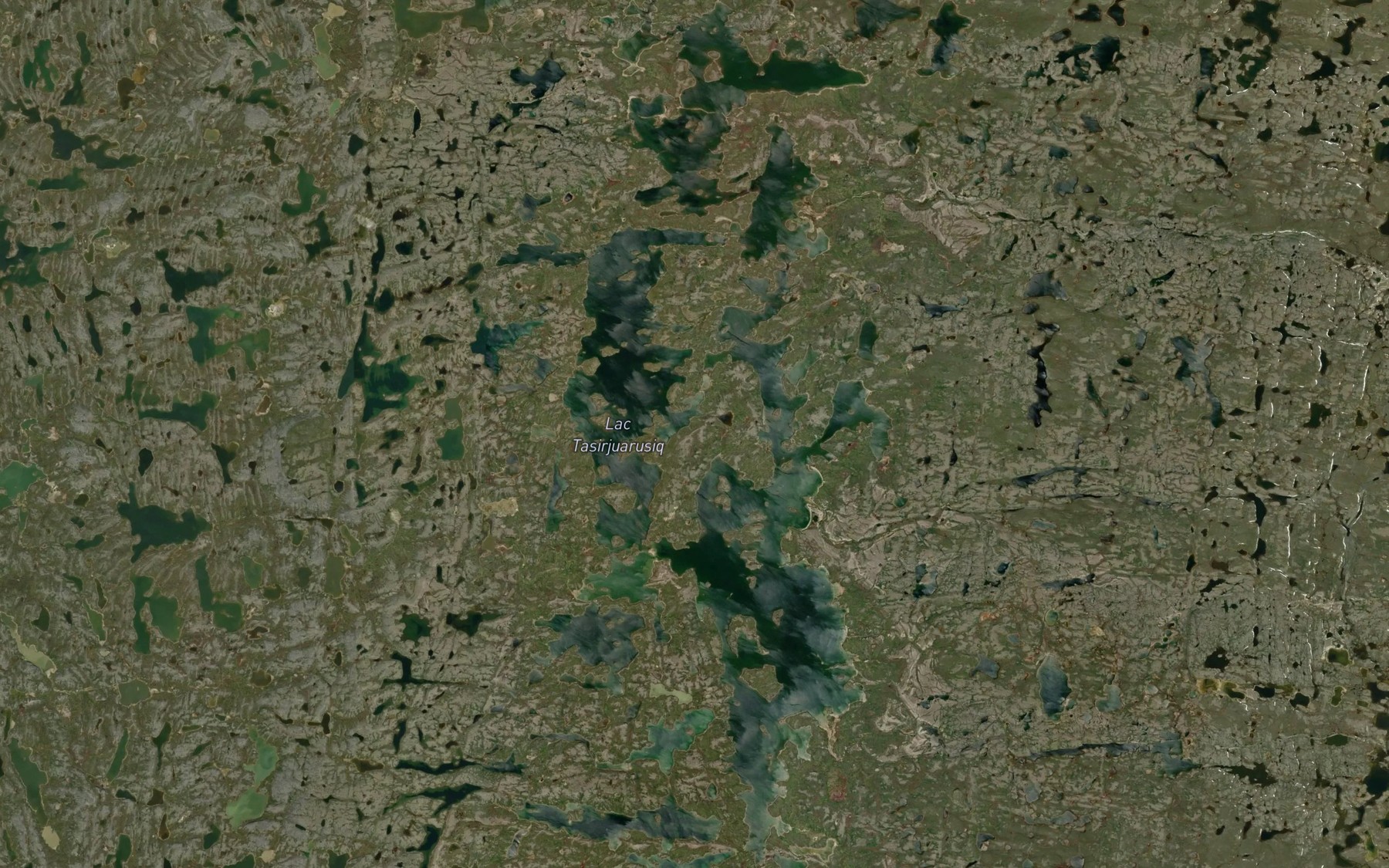 Satellite map of the Lac Tasirjuarusiq